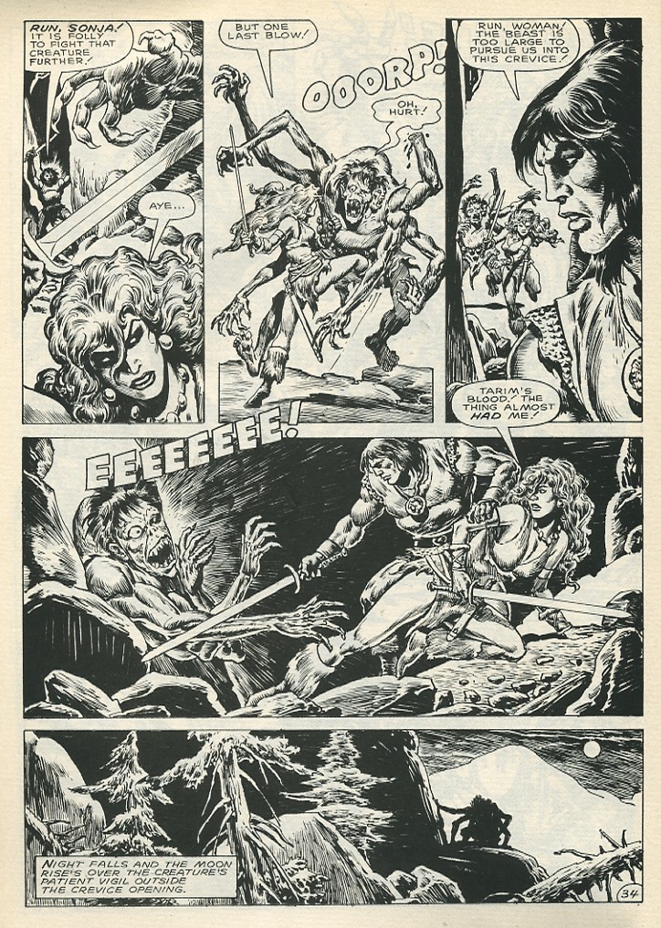 Read online The Savage Sword Of Conan comic -  Issue #144 - 40