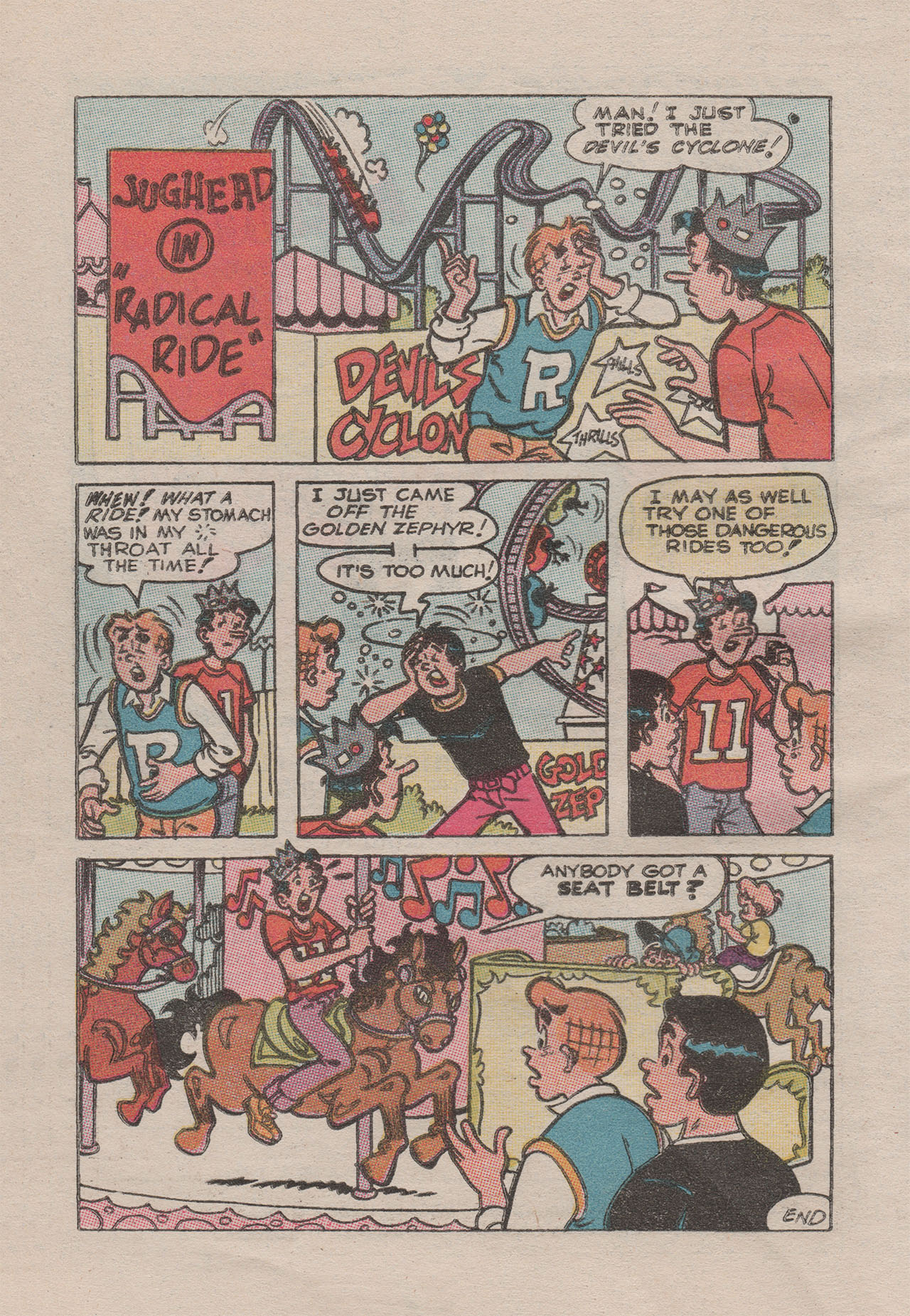 Read online Jughead with Archie Digest Magazine comic -  Issue #99 - 123