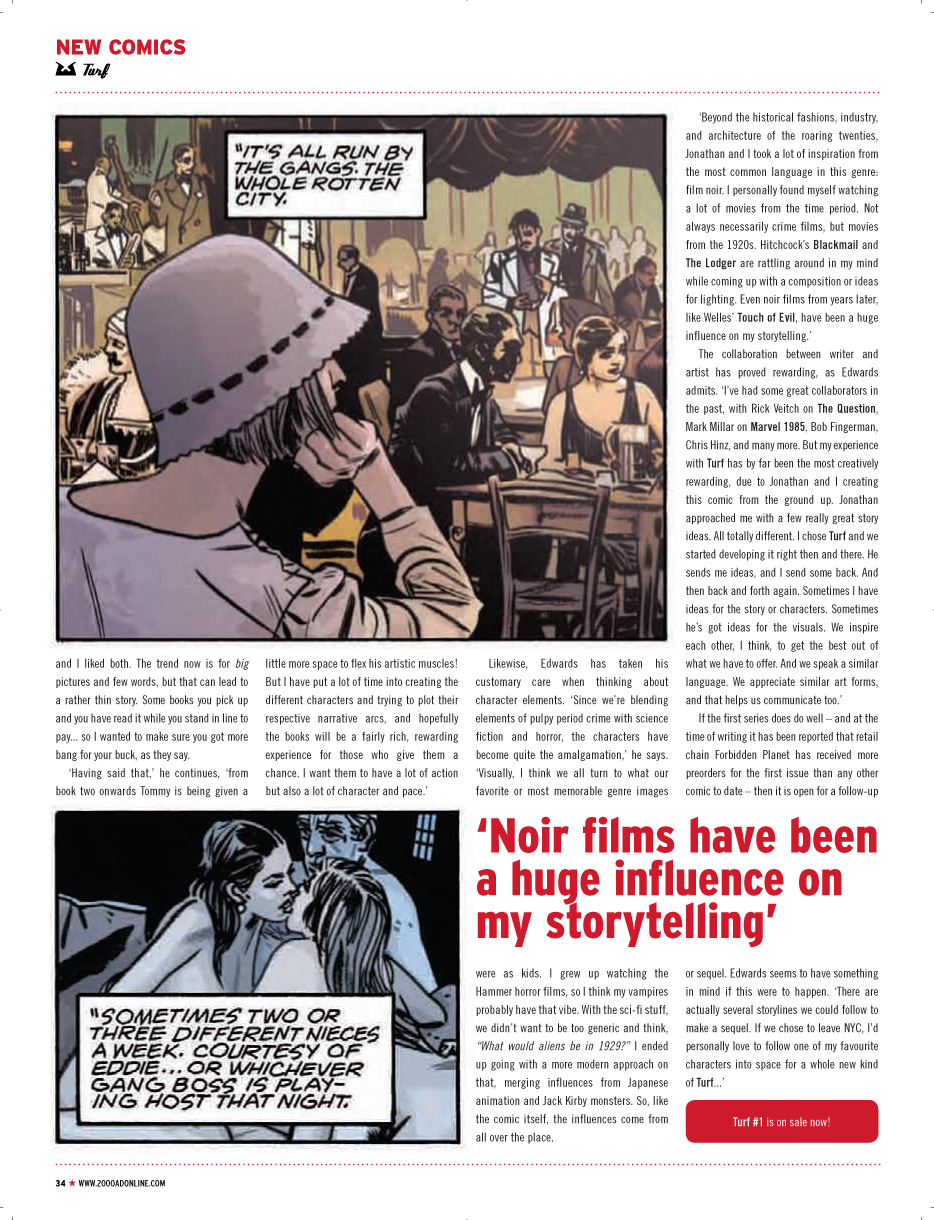 Read online Judge Dredd Megazine (Vol. 5) comic -  Issue #297 - 34
