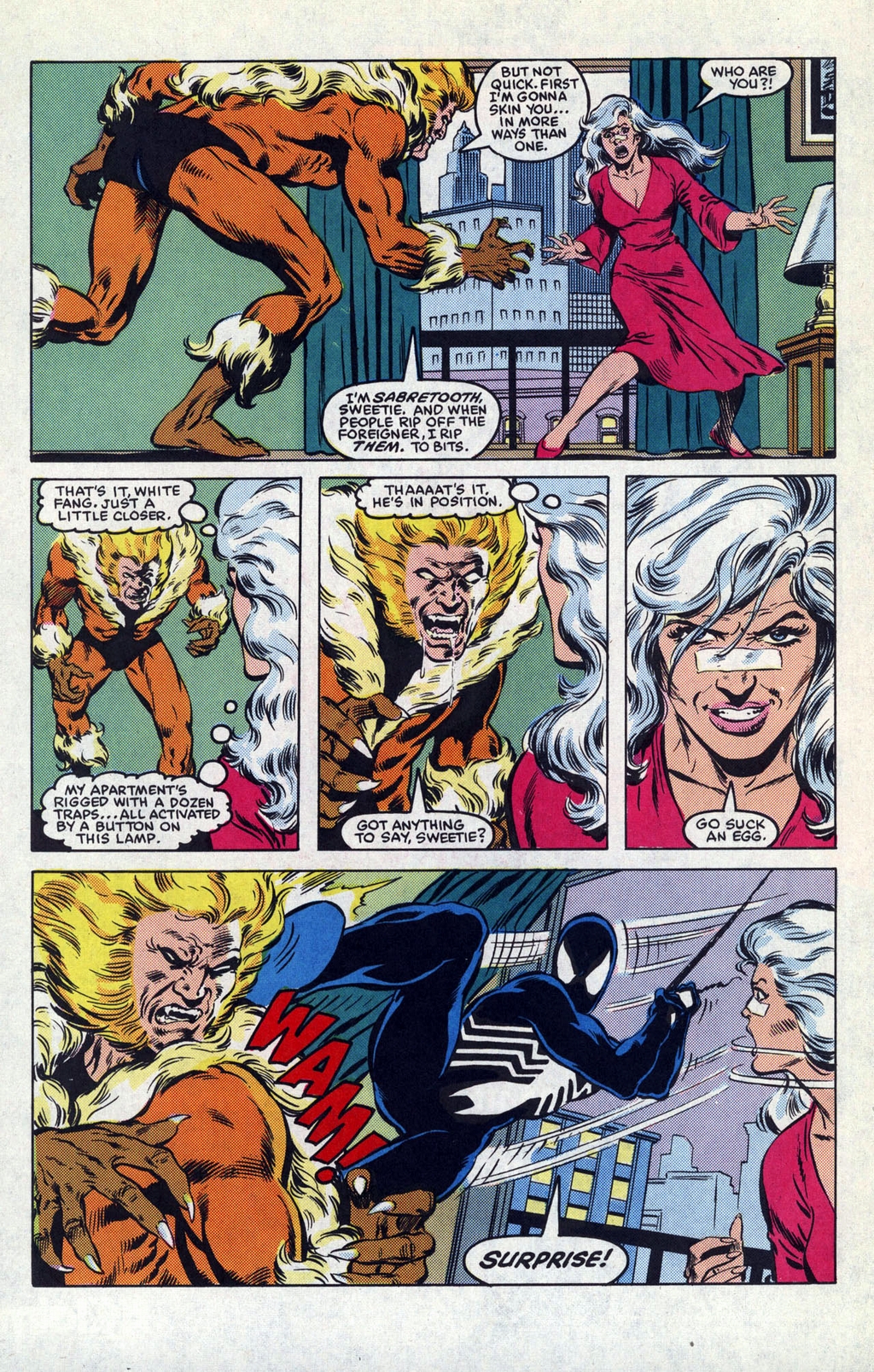 Read online Sabretooth Classic comic -  Issue #4 - 21