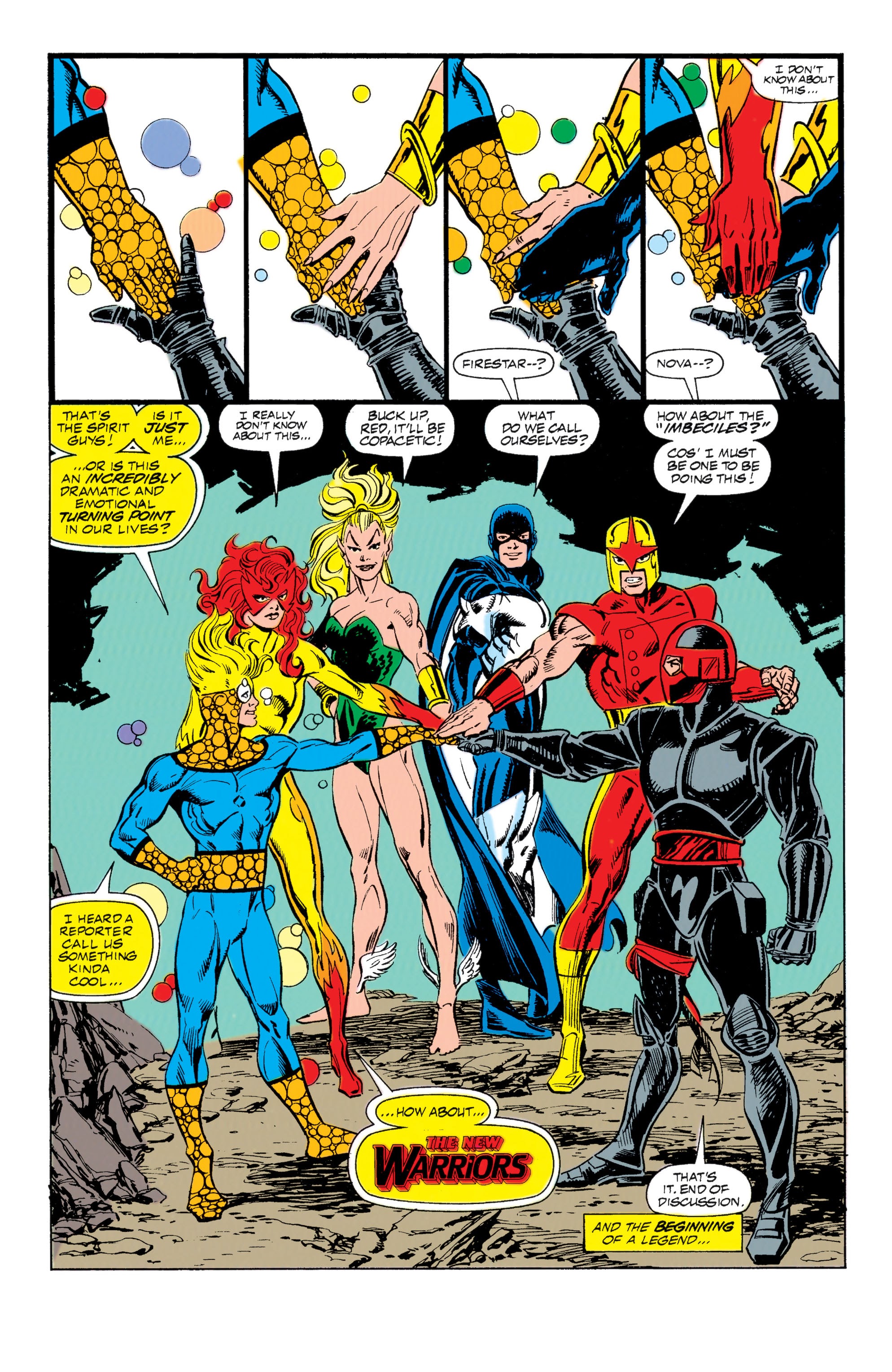 Read online The New Warriors comic -  Issue #1 - 24