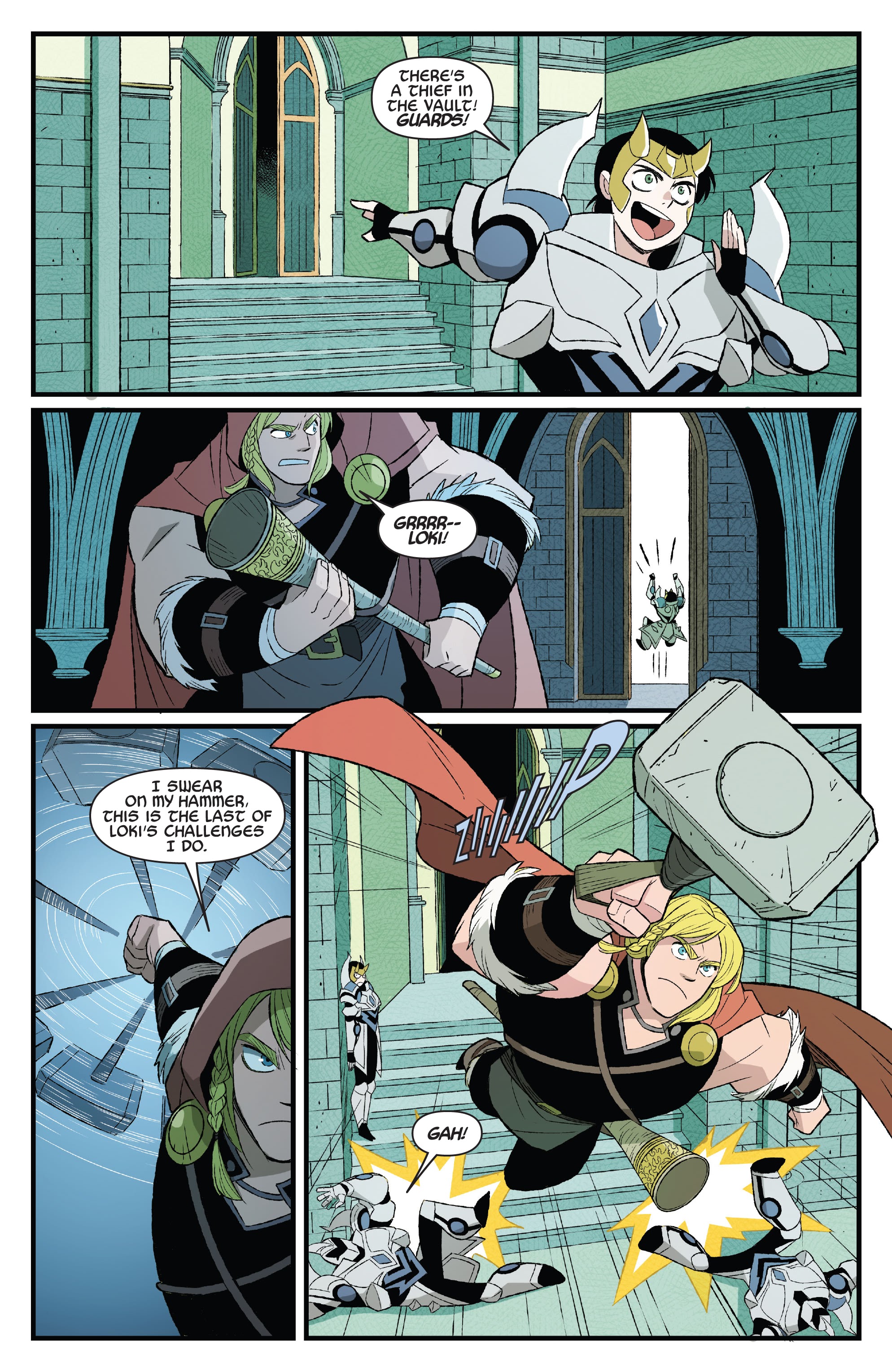 Read online Thor & Loki: Double Trouble comic -  Issue #1 - 15