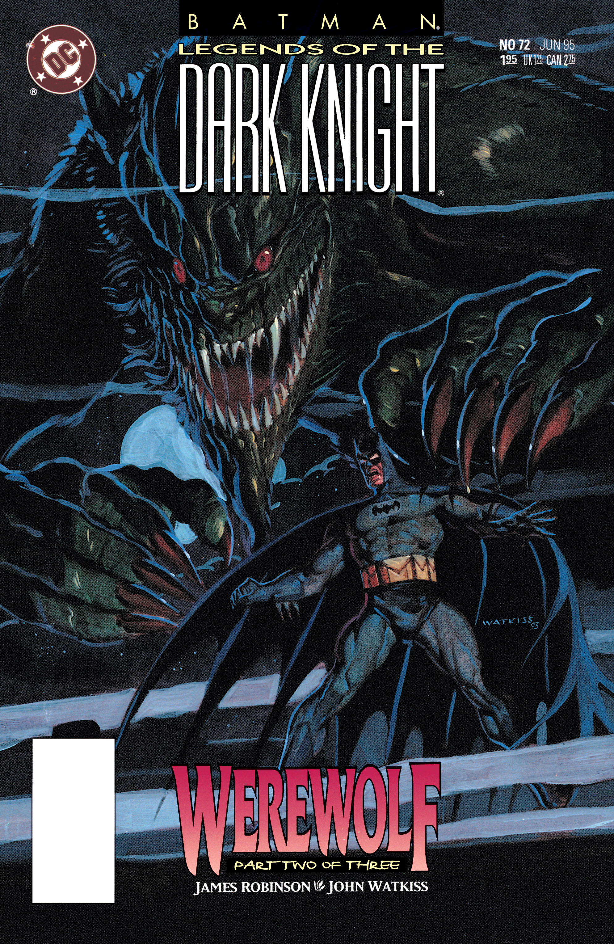 Read online Batman: Legends of the Dark Knight comic -  Issue #72 - 1