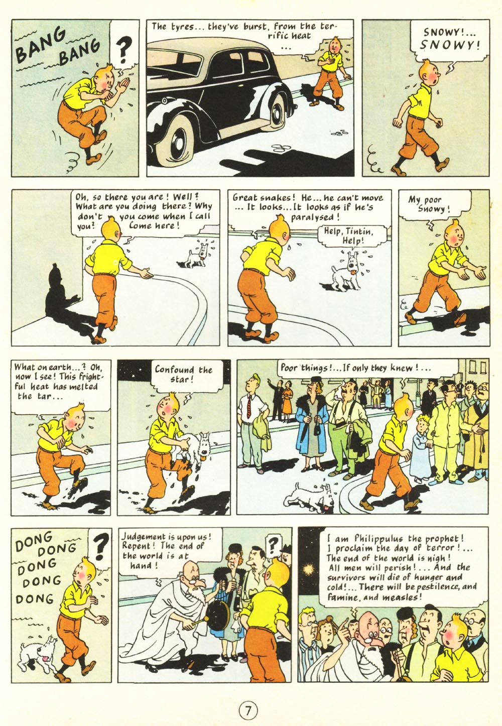 Read online The Adventures of Tintin comic -  Issue #10 - 10