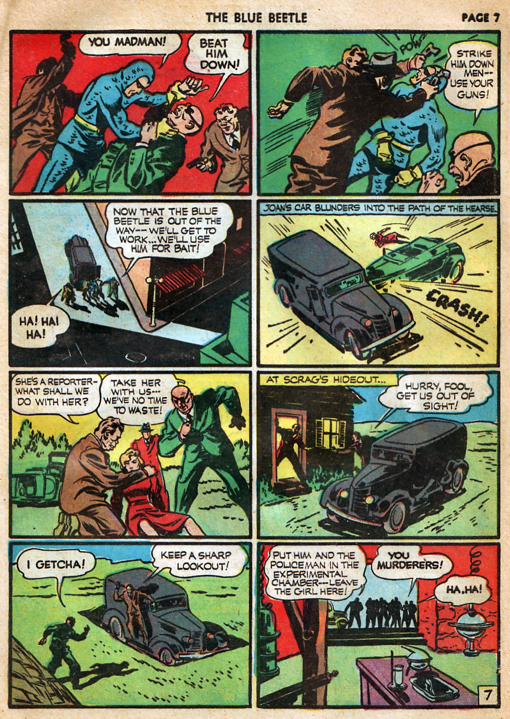 Read online The Blue Beetle comic -  Issue #5 - 8