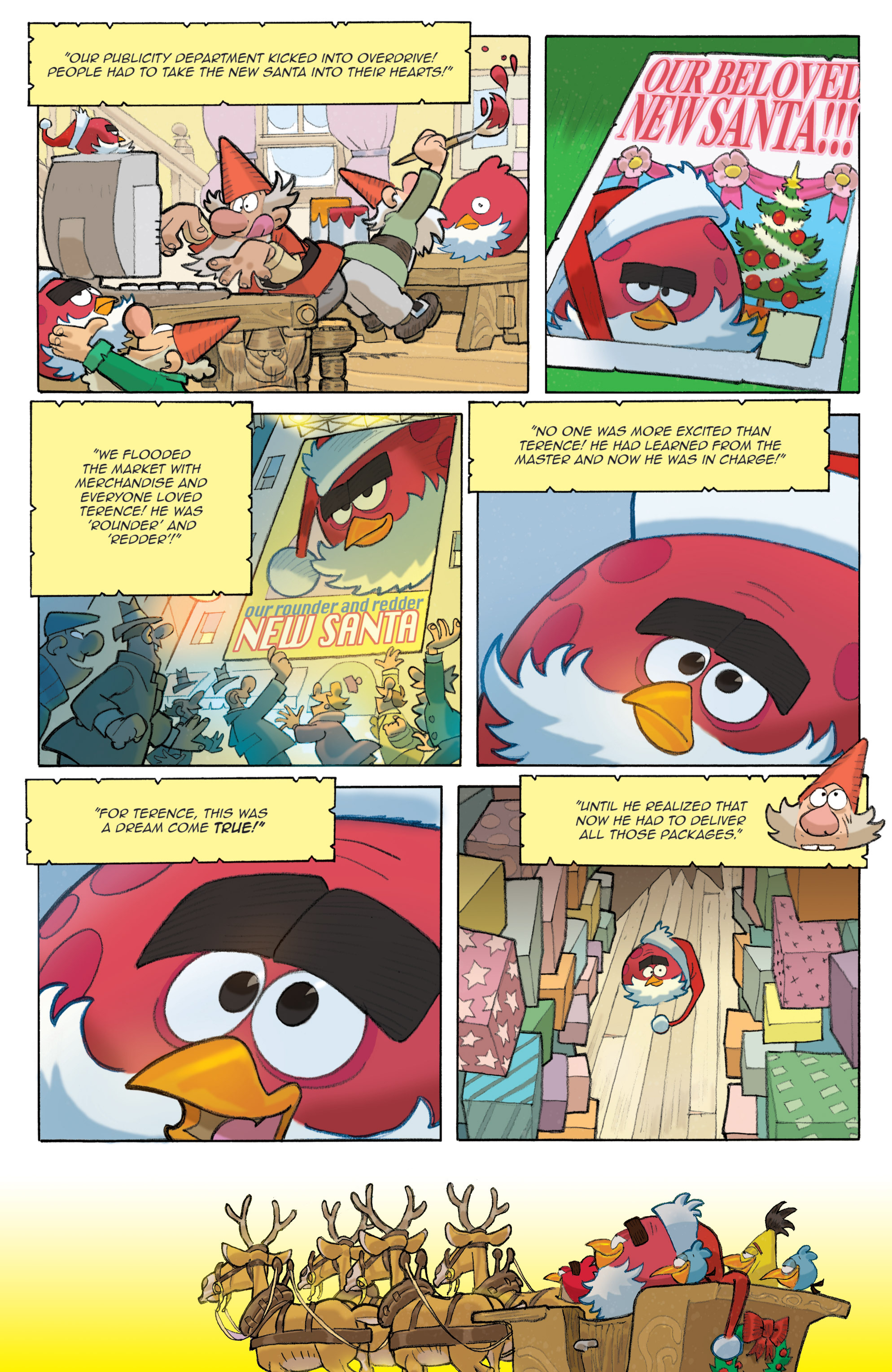 Read online Angry Birds Comics (2014) comic -  Issue # _Holiday Special - 38