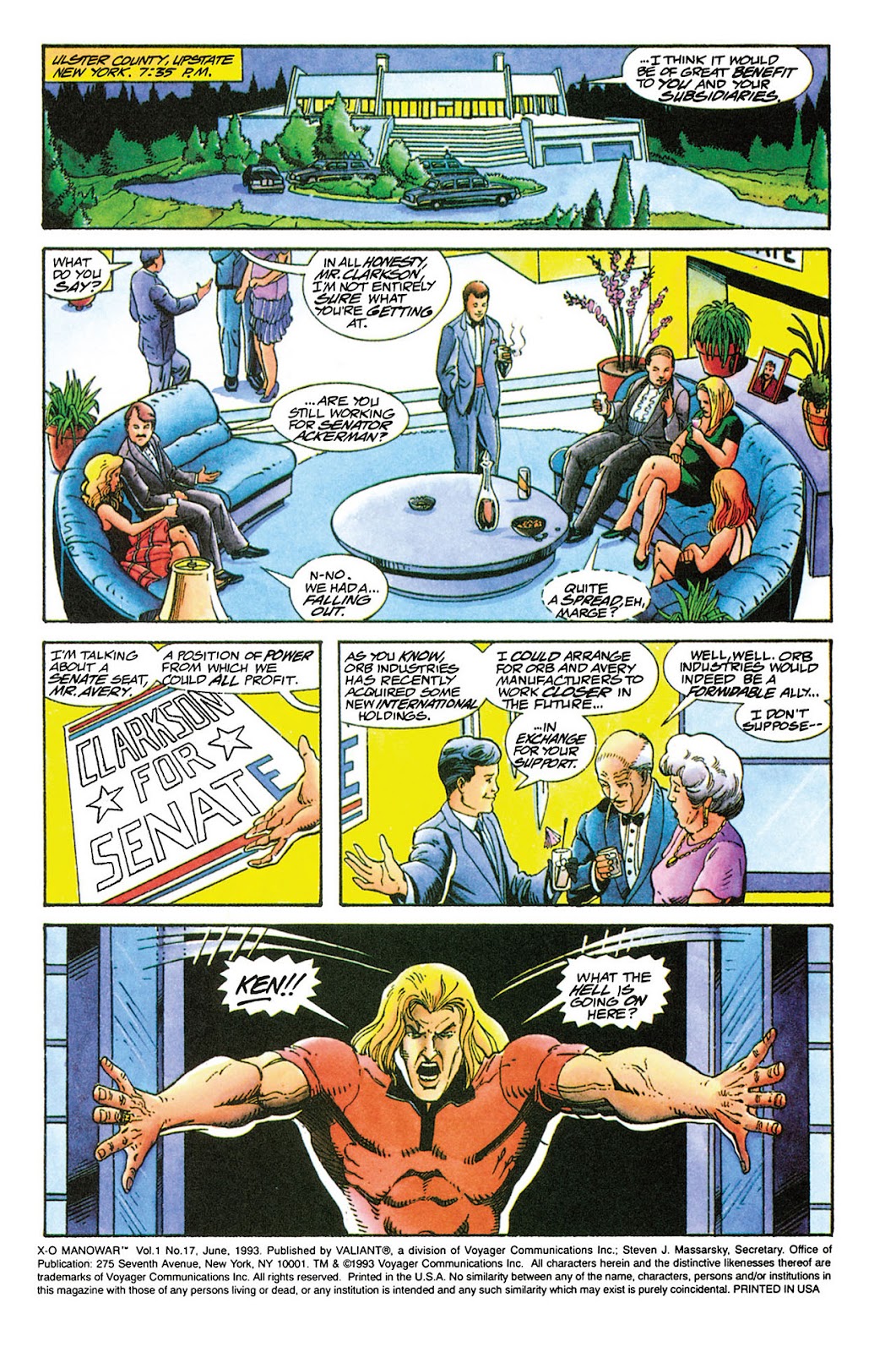 X-O Manowar (1992) issue 17 - Page 5