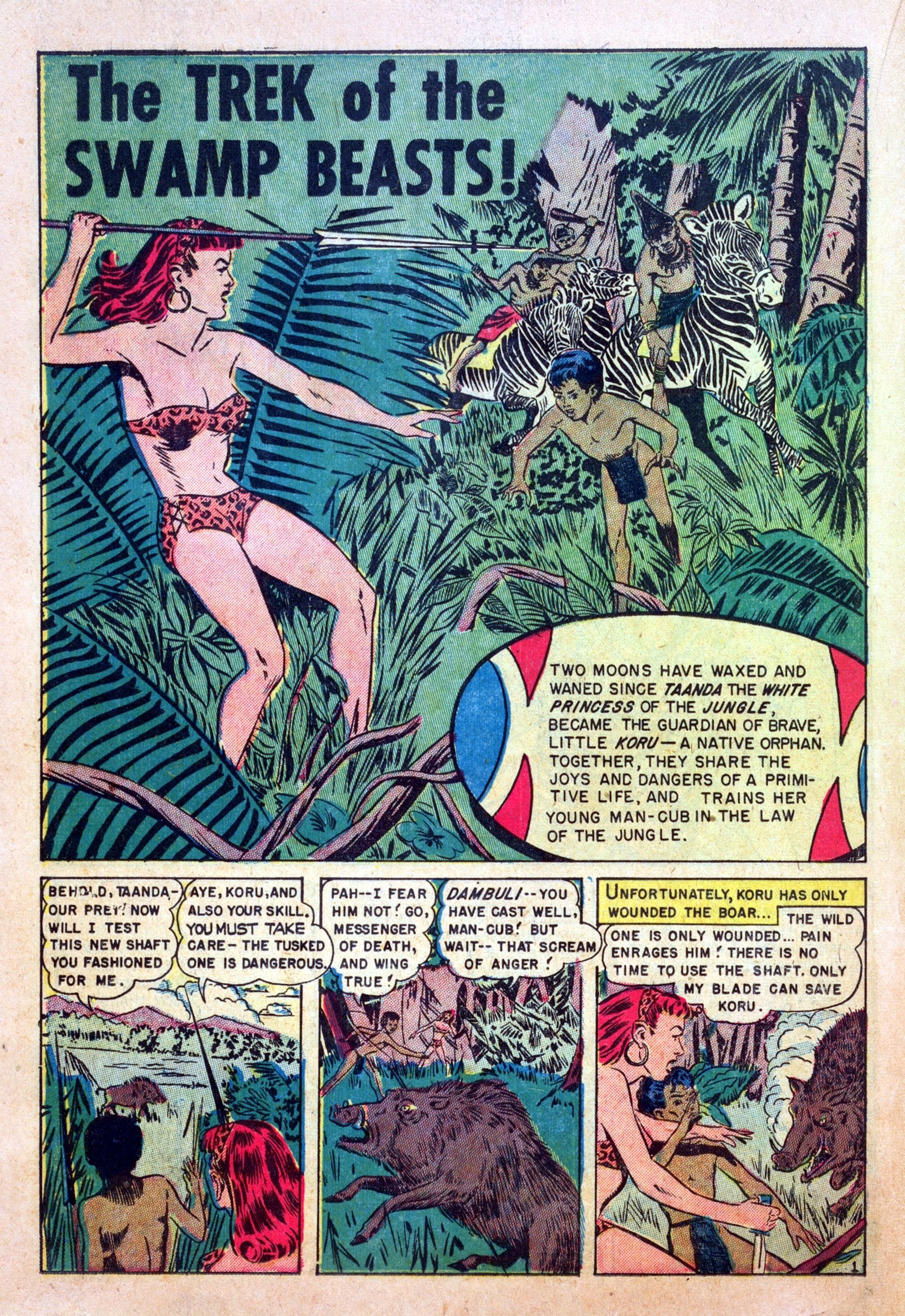 Read online Taanda White Princess of the Jungle comic -  Issue #1 - 18