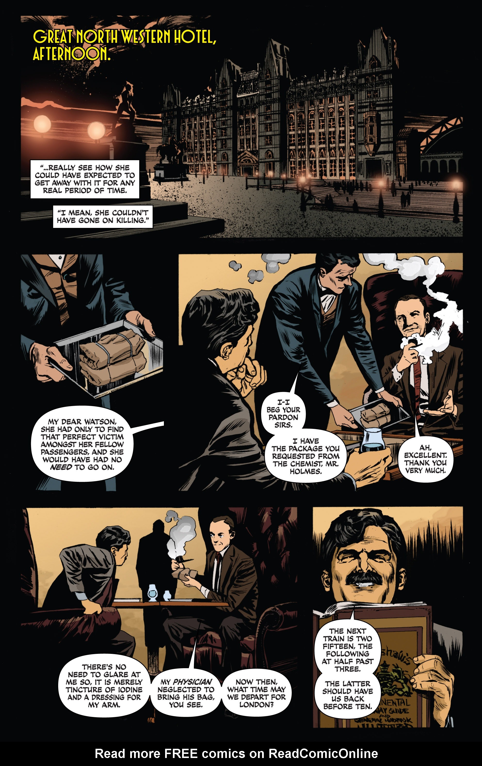 Read online Sherlock Holmes: The Liverpool Demon comic -  Issue #1 - 10