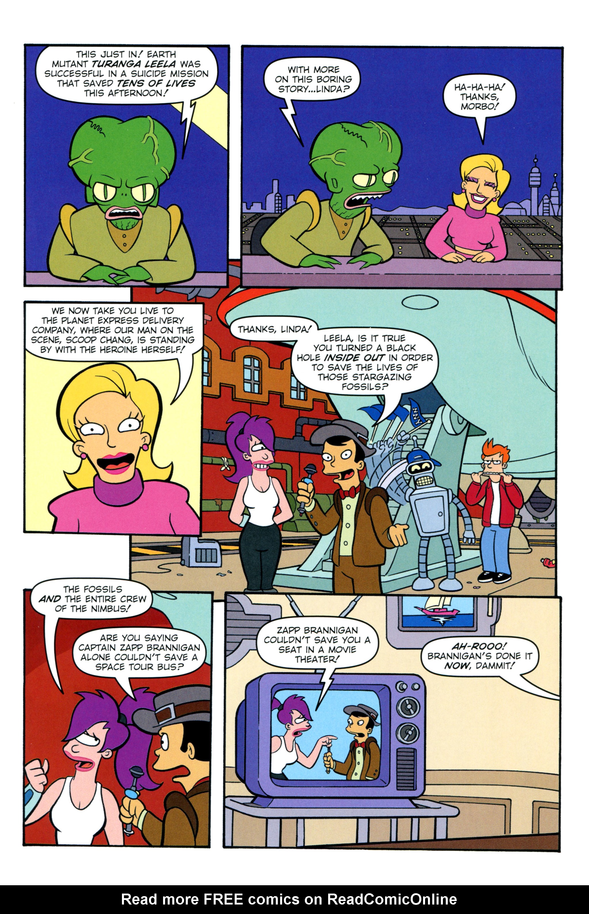 Read online Futurama Comics comic -  Issue #72 - 8