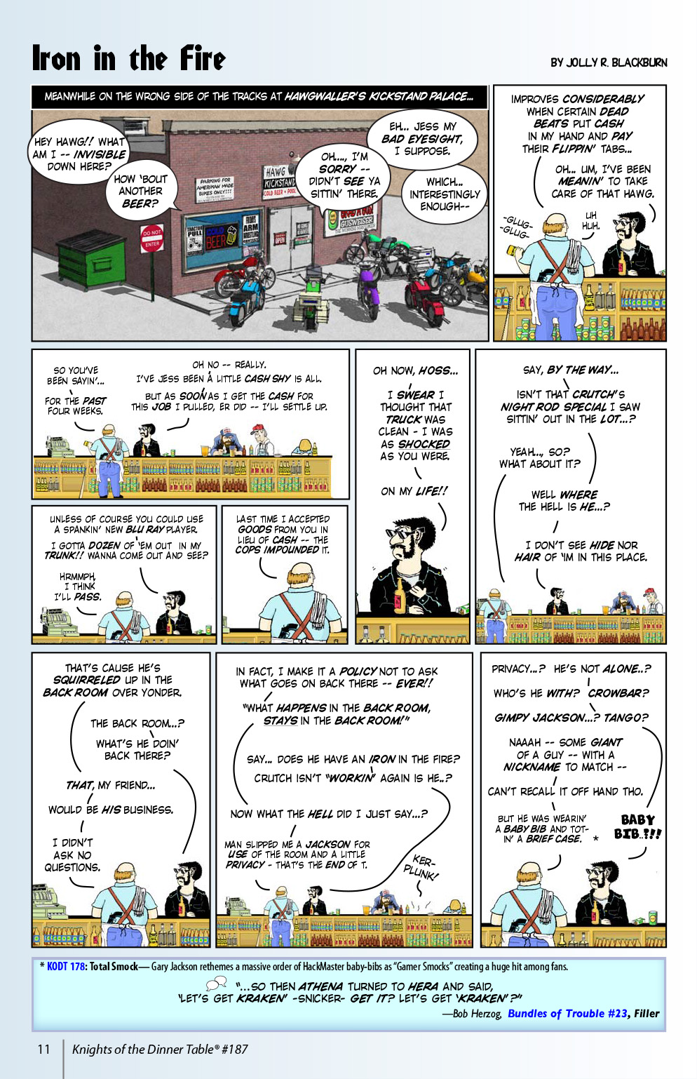 Read online Knights of the Dinner Table comic -  Issue #187 - 13