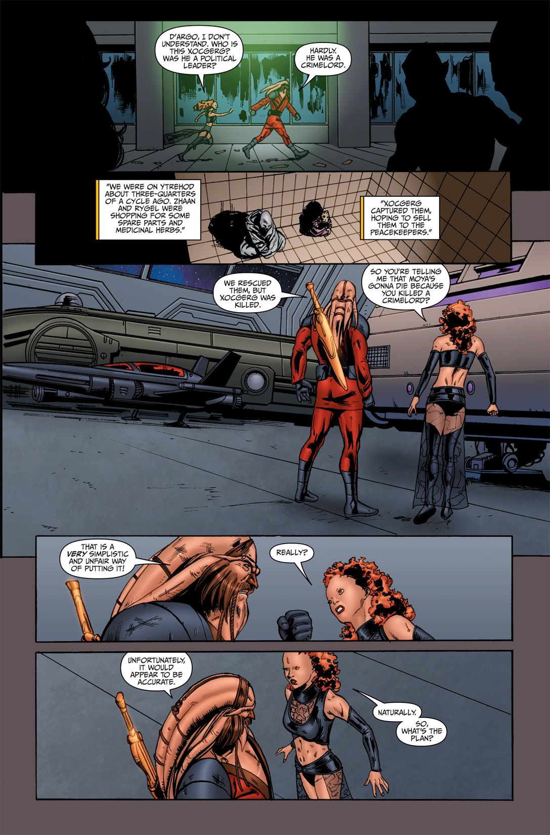 Read online Farscape: D'Argo's Lament comic -  Issue #1 - 9