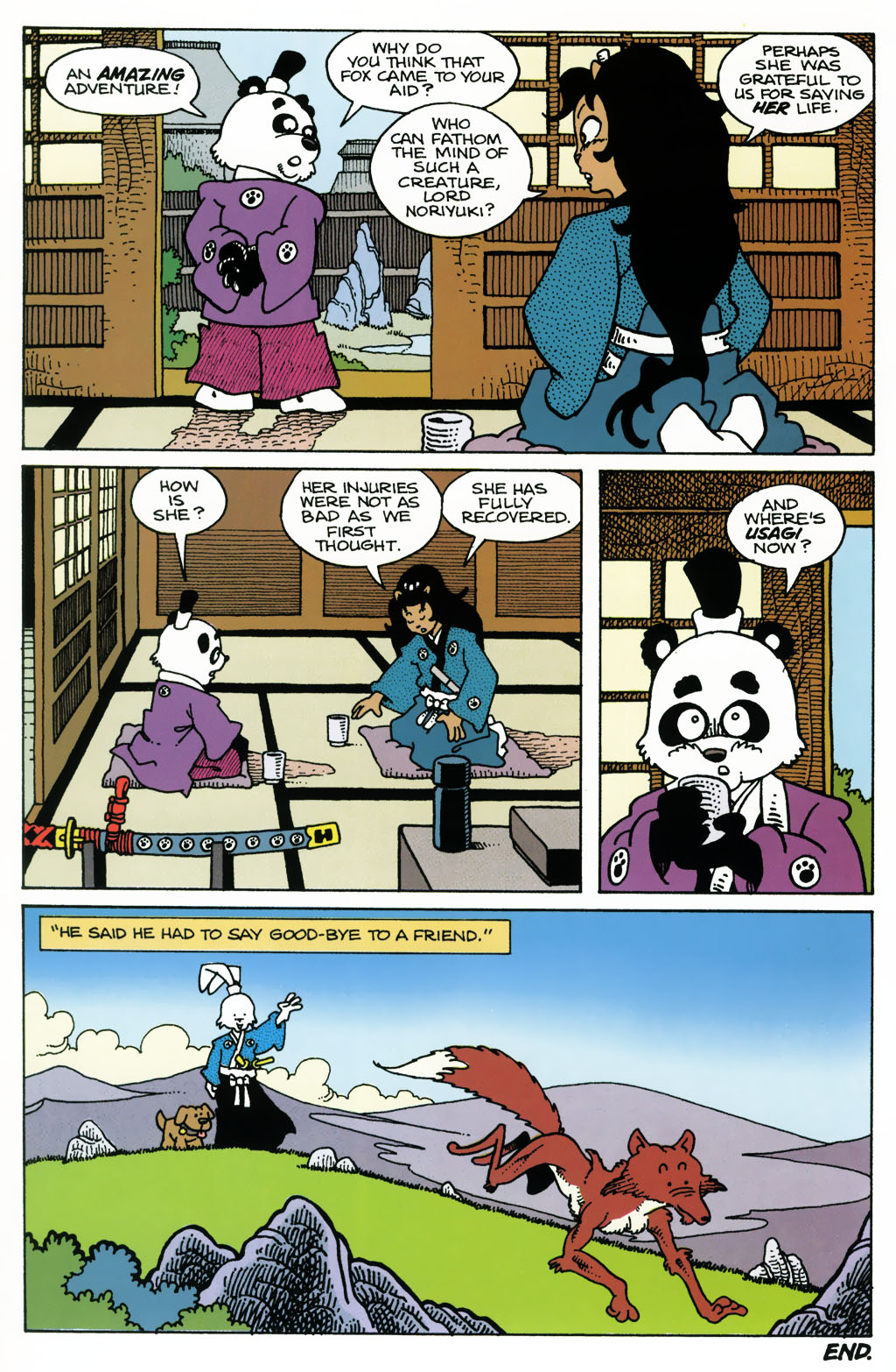 Read online Usagi Yojimbo Color Special comic -  Issue #3 - 22