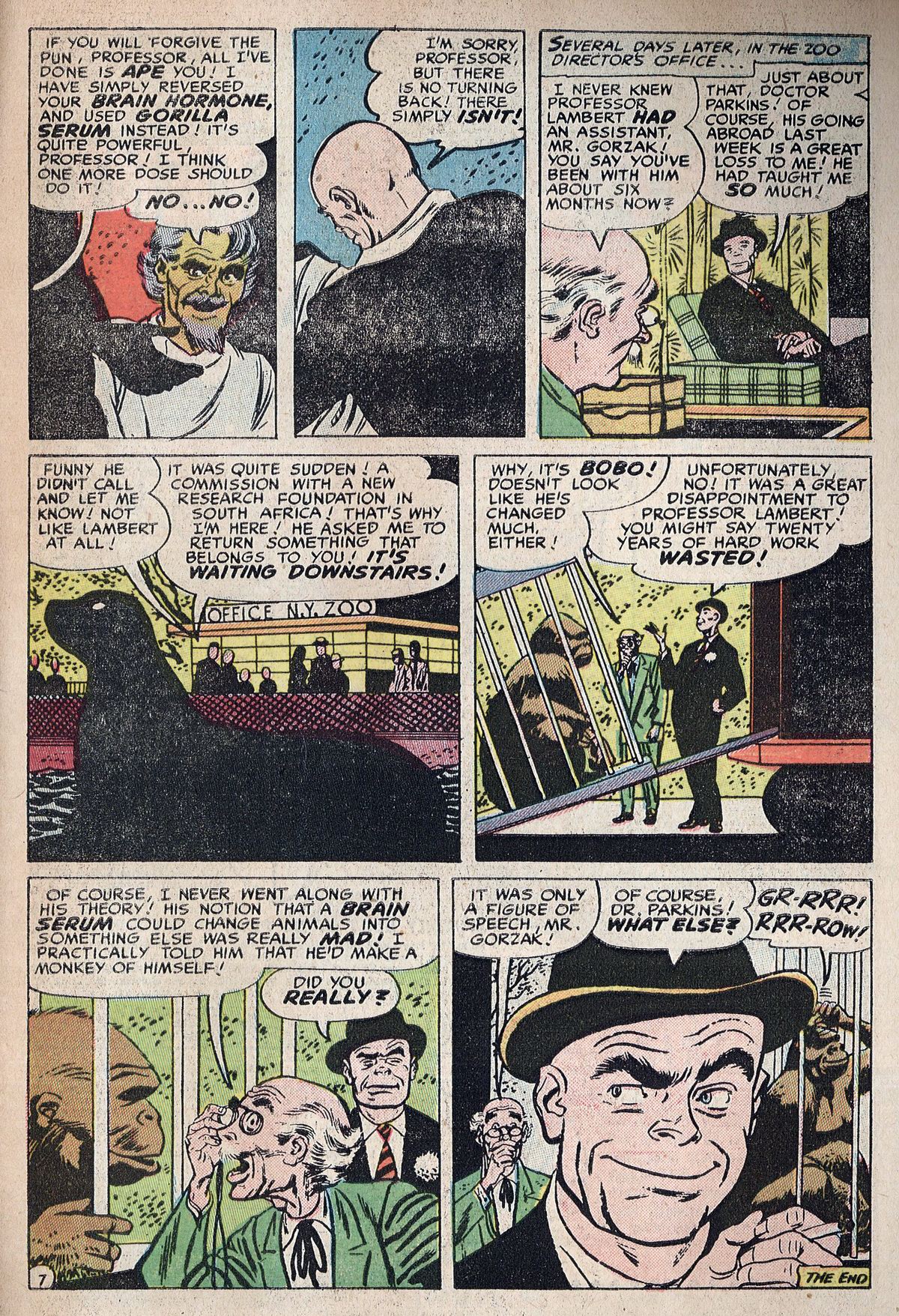 Read online Adventures Into The Unknown comic -  Issue #63 - 33