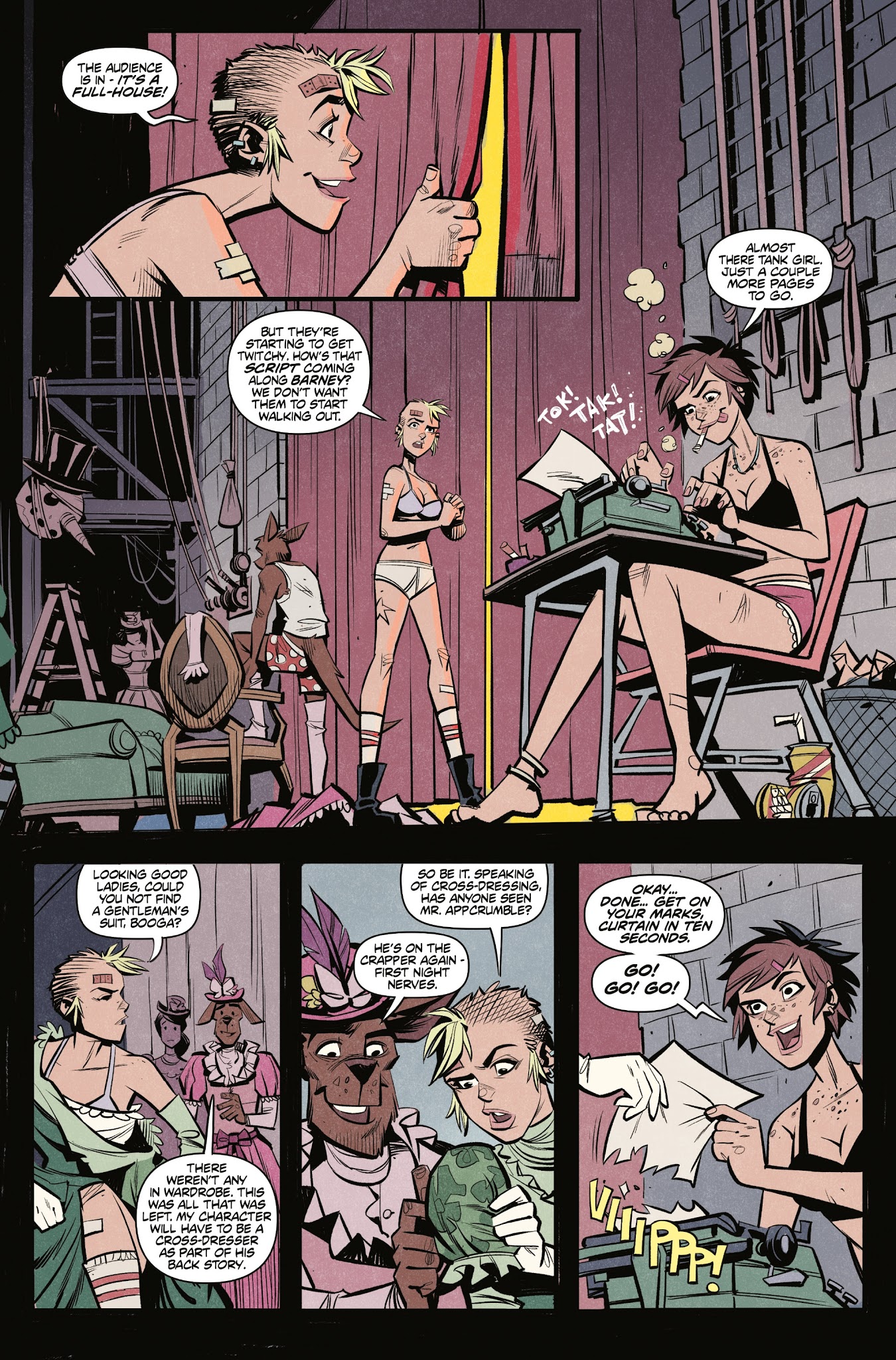 Read online The Wonderful World of Tank Girl comic -  Issue #2 - 5