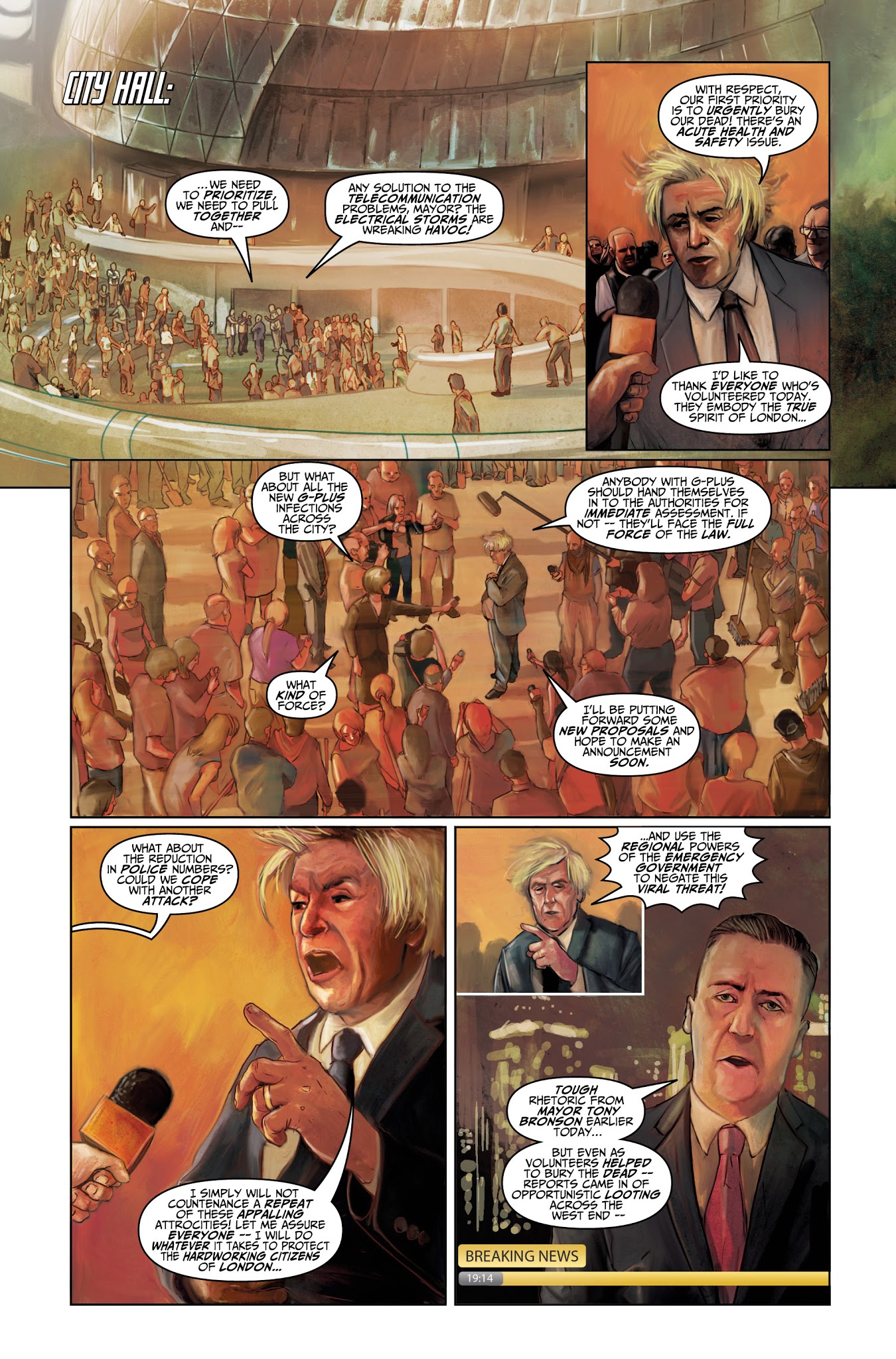 Read online Death Sentence London comic -  Issue #1 - 14