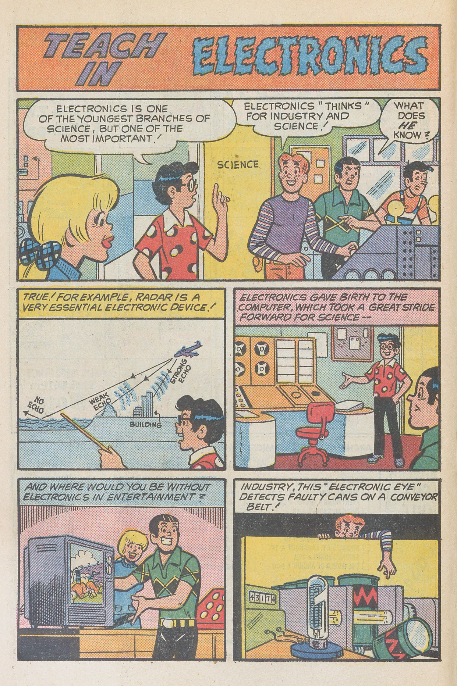 Read online Reggie and Me (1966) comic -  Issue #61 - 38