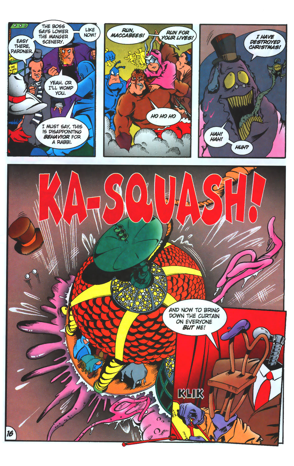 Read online The Tick's Big Xmas Trilogy comic -  Issue #3 - 19