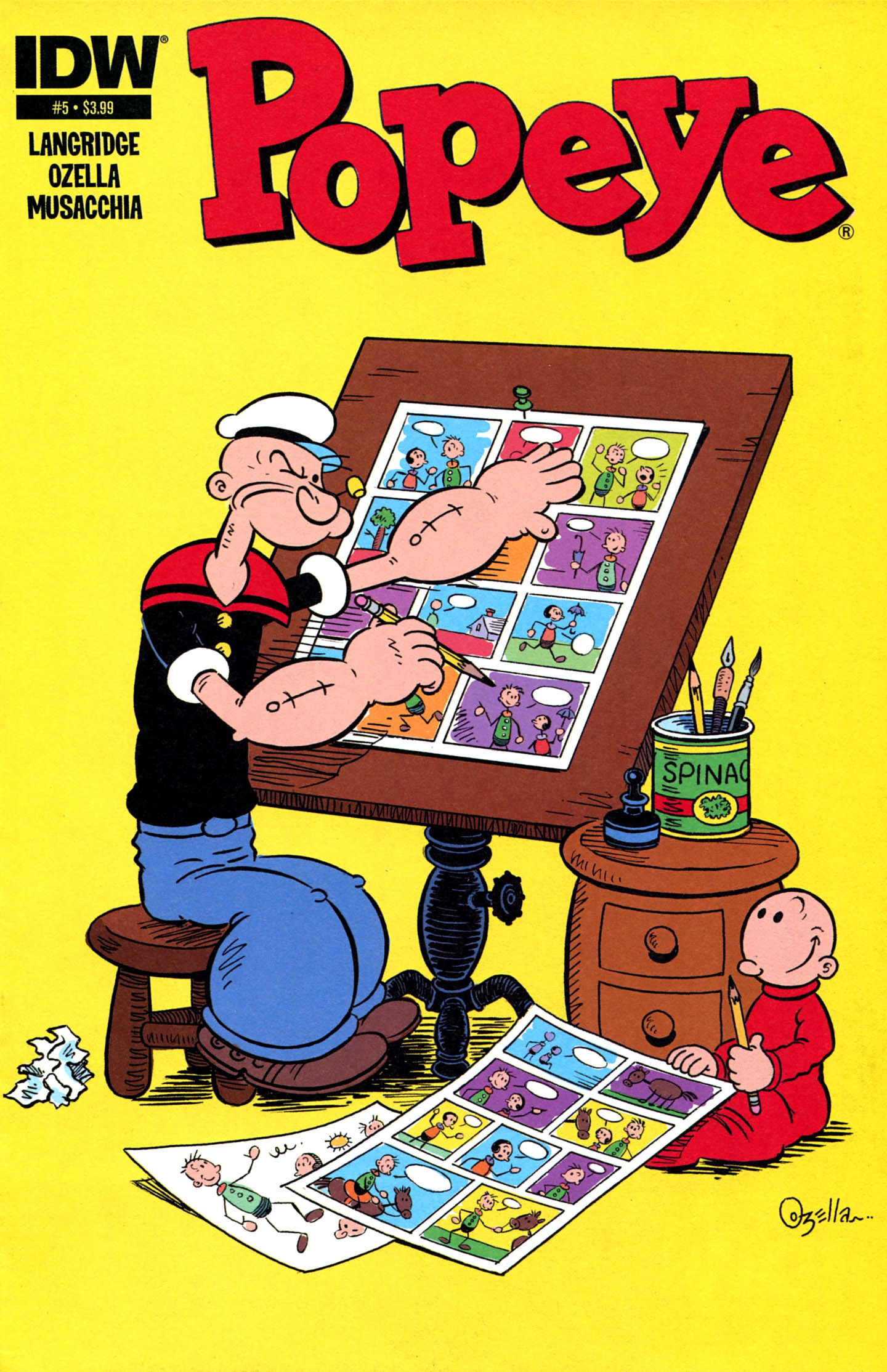 Read online Popeye (2012) comic -  Issue #5 - 1