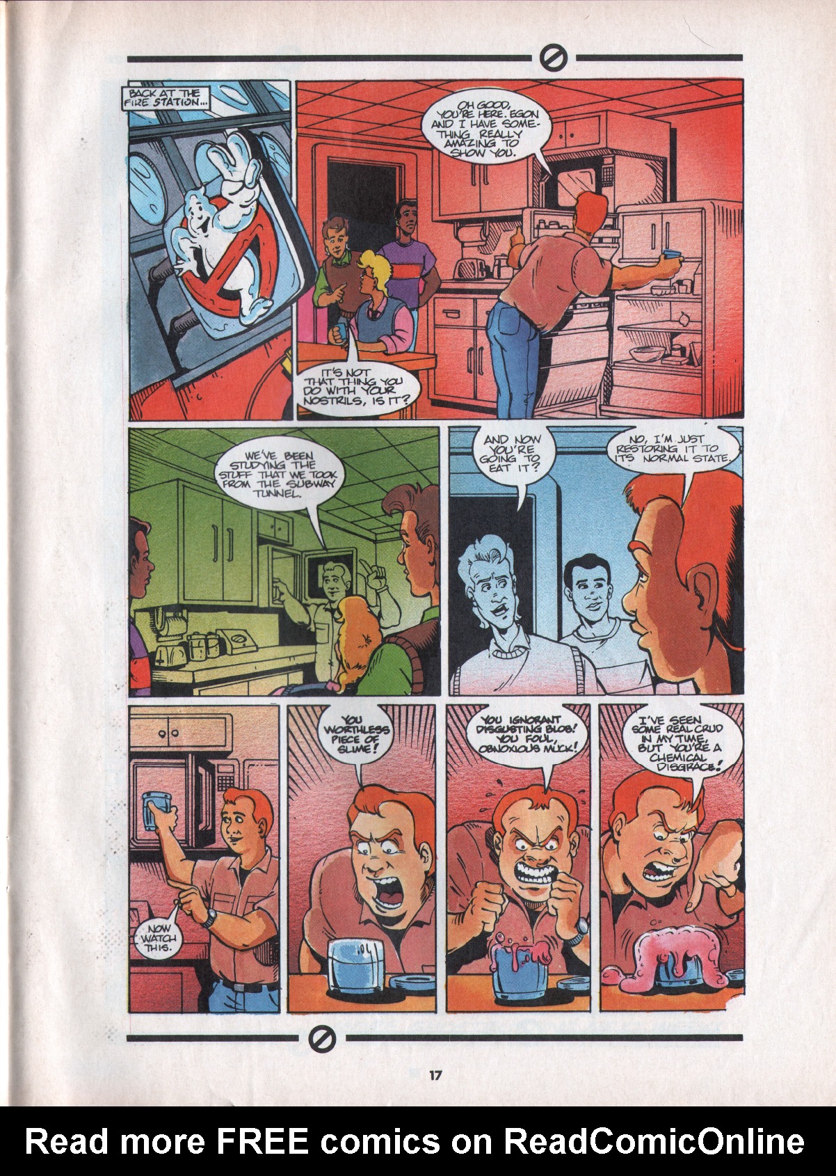 Read online The Real Ghostbusters comic -  Issue #85 - 17