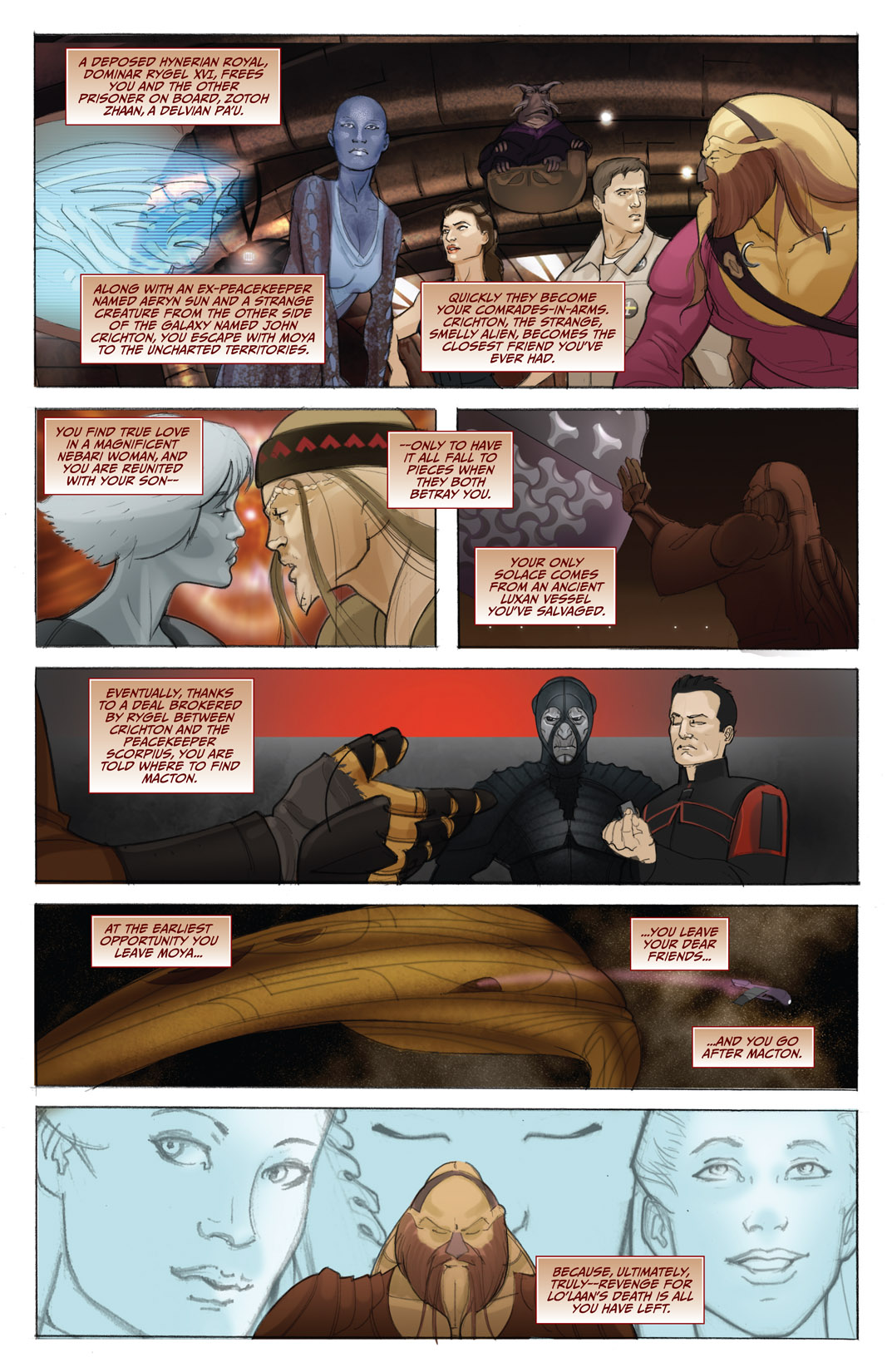 Read online Farscape: D'Argo's Trial comic -  Issue #4 - 24
