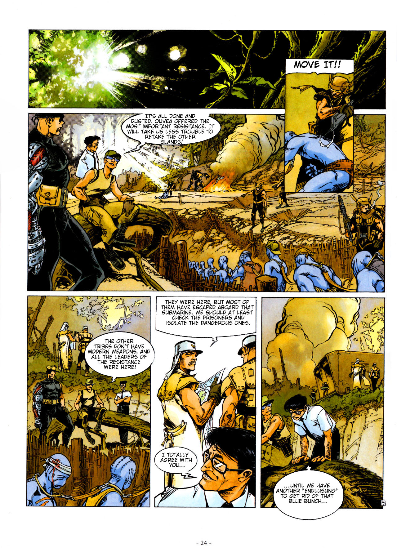 Read online Aquablue comic -  Issue #4 - 25