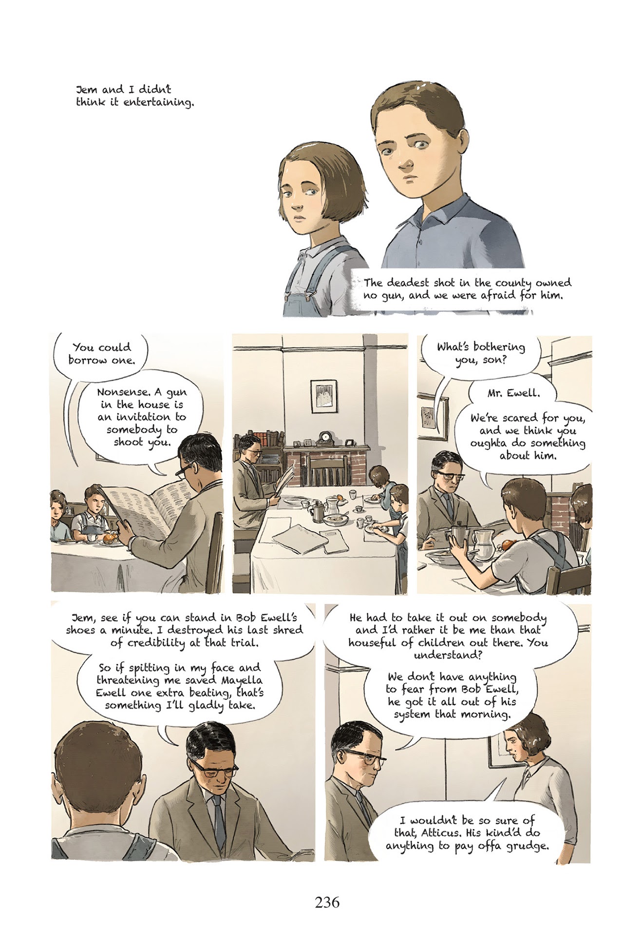 Read online To Kill a Mockingbird: A Graphic Novel comic -  Issue # TPB (Part 3) - 50