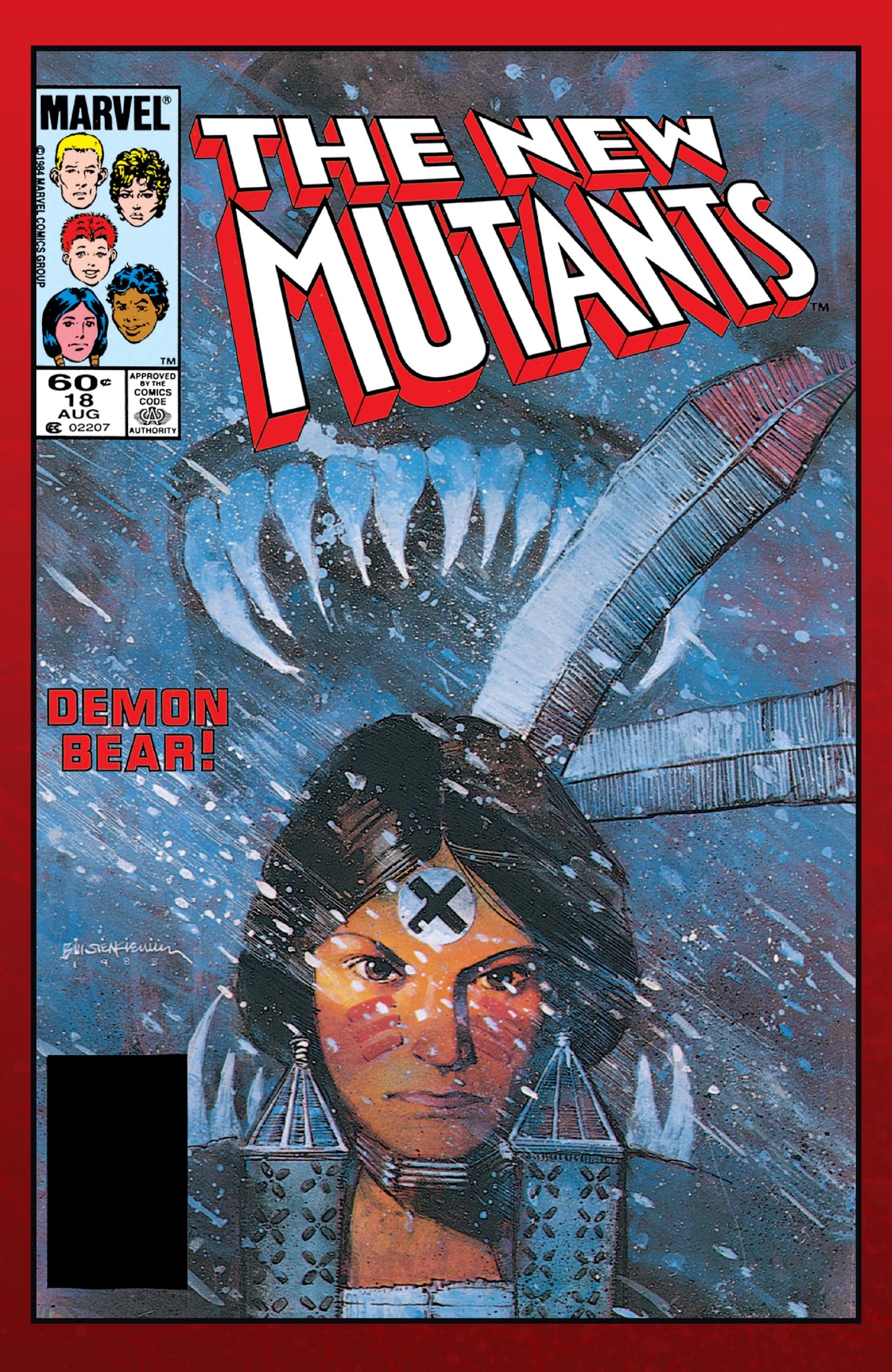 Read online The New Mutants: Demon Bear comic -  Issue # TPB - 13