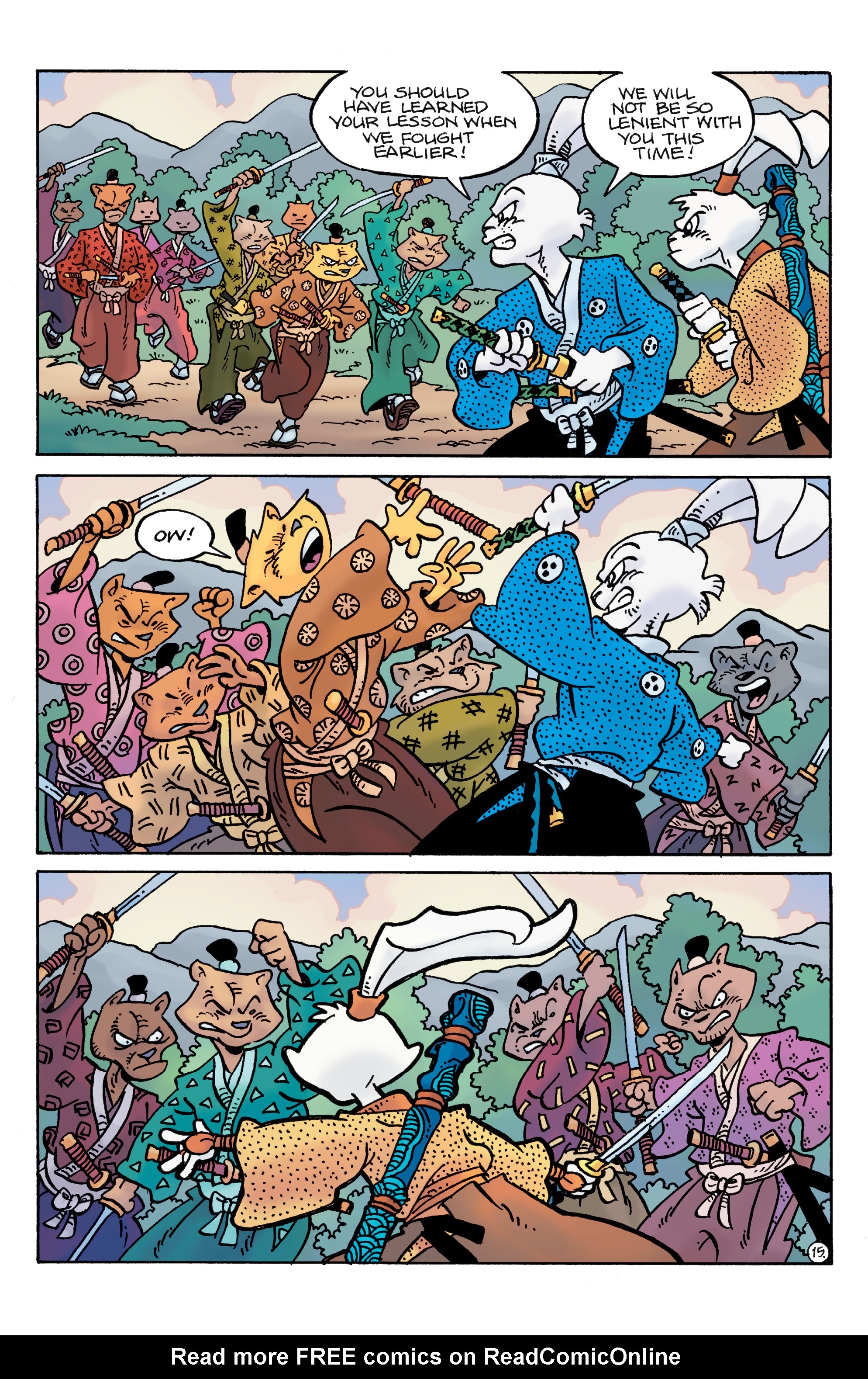 Read online Usagi Yojimbo (2019) comic -  Issue #21 - 17