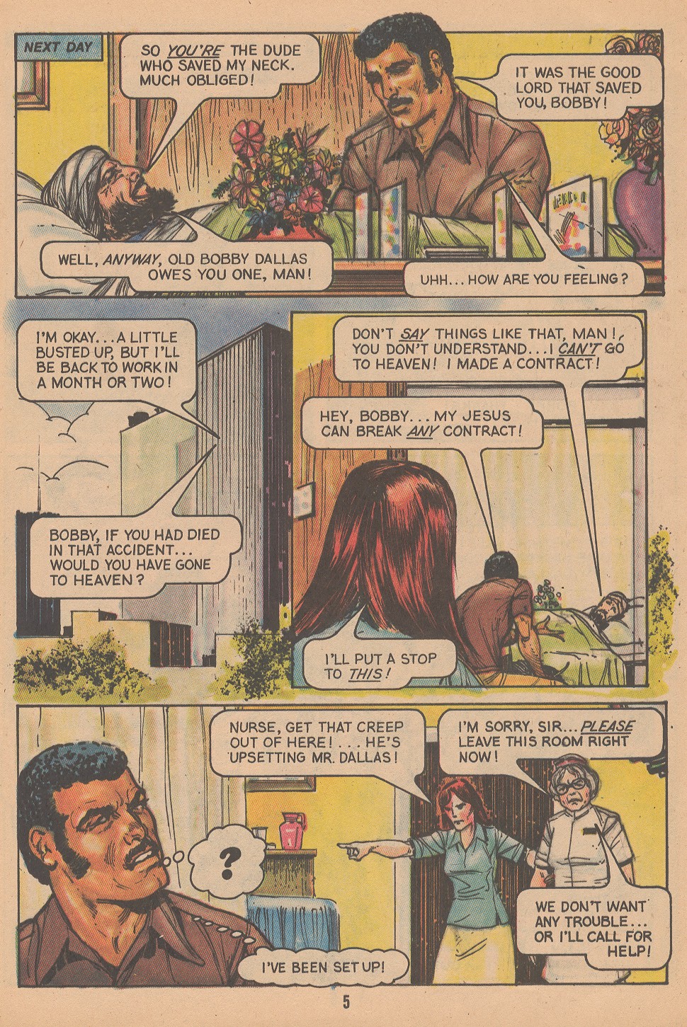 Read online The Crusaders (1974) comic -  Issue #10 - 7