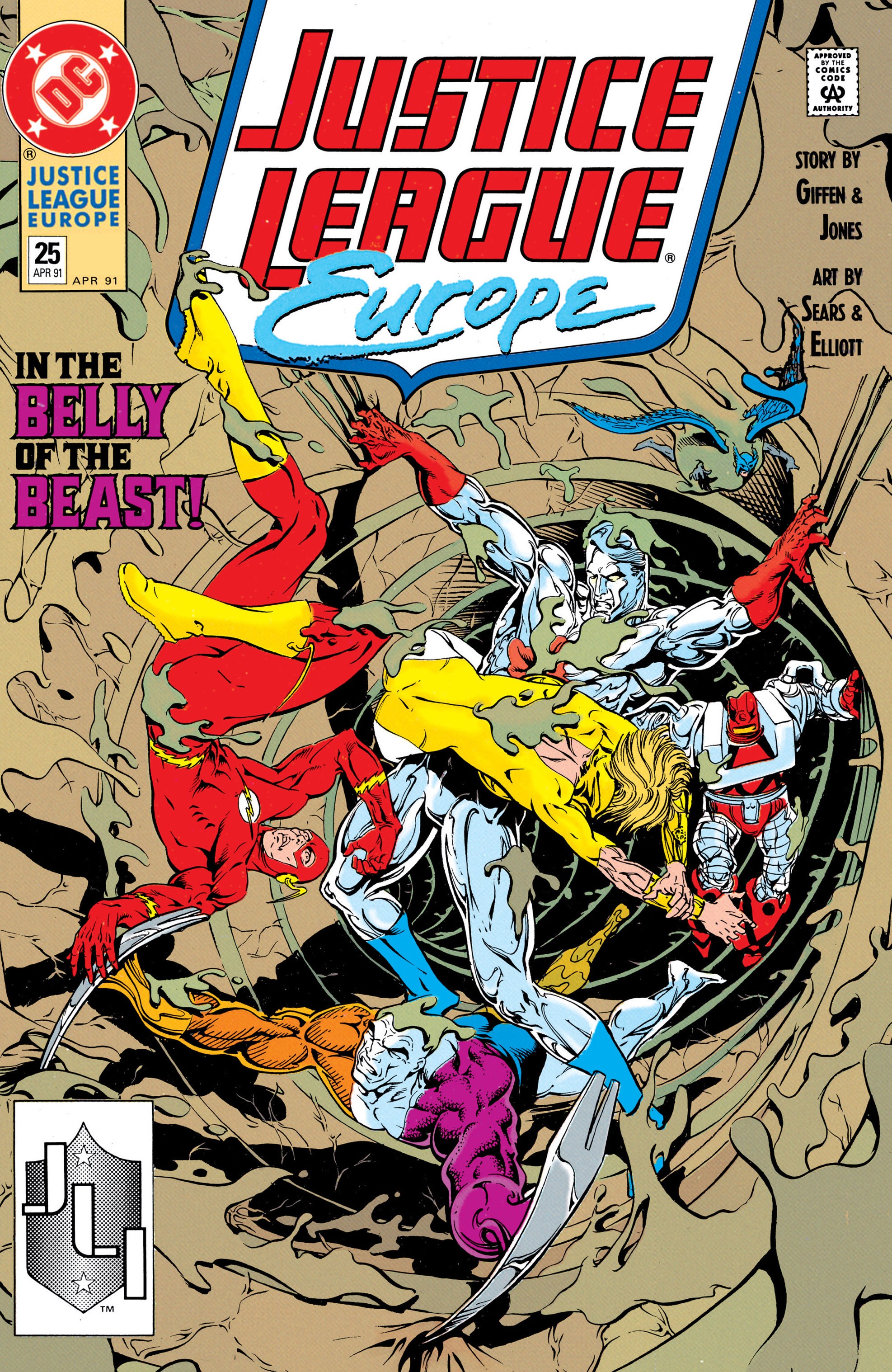 Read online Justice League Europe comic -  Issue #25 - 1