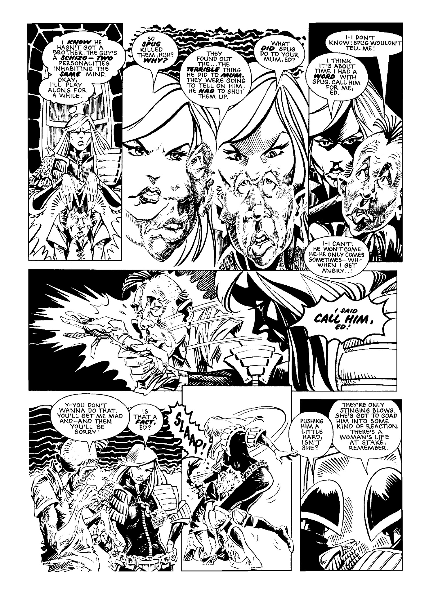Read online Judge Anderson: The Psi Files comic -  Issue # TPB 2 - 278