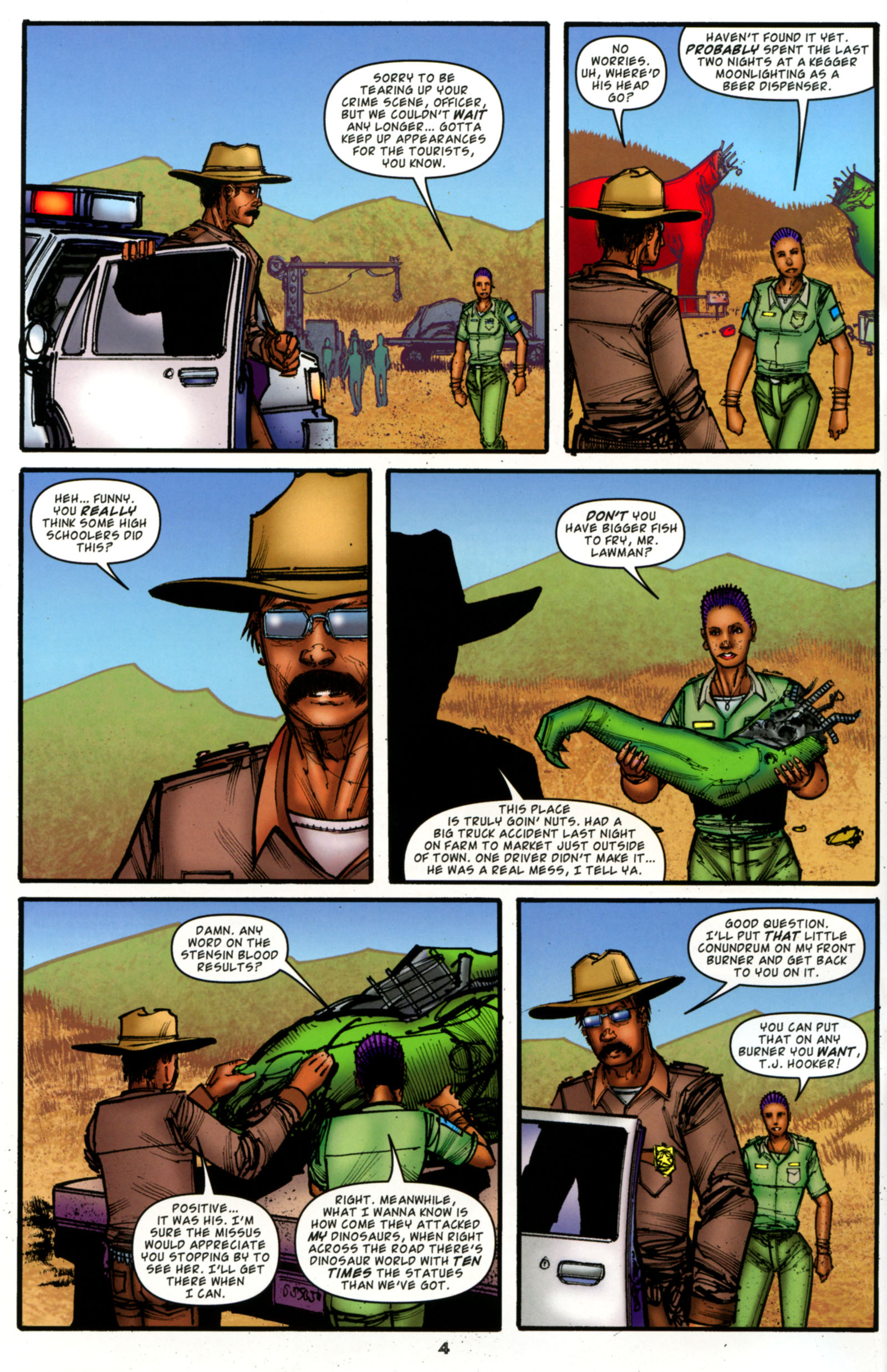 Read online Jurassic Park (2010) comic -  Issue #3 - 6