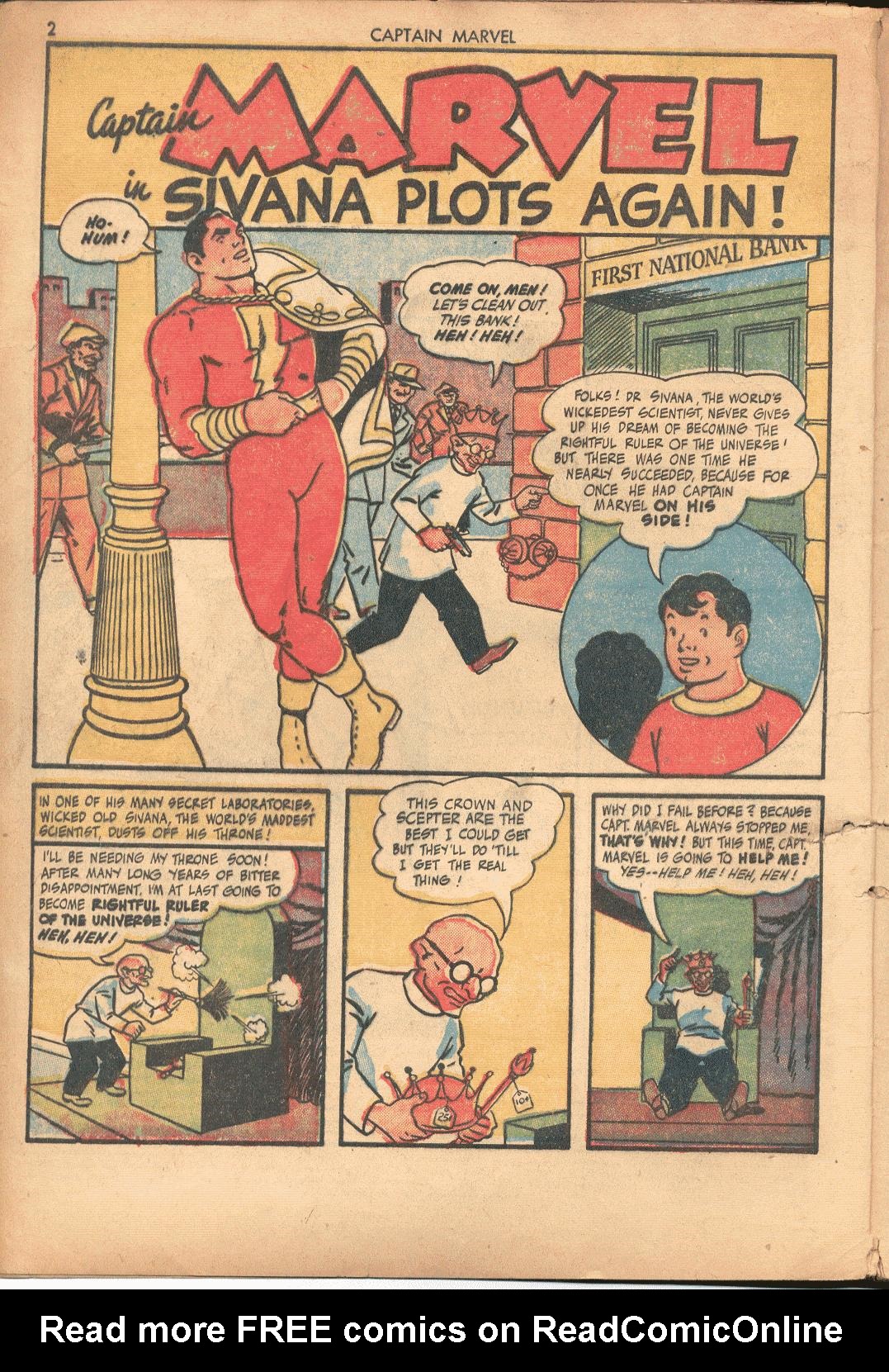 Read online Captain Marvel Adventures comic -  Issue #54 - 3