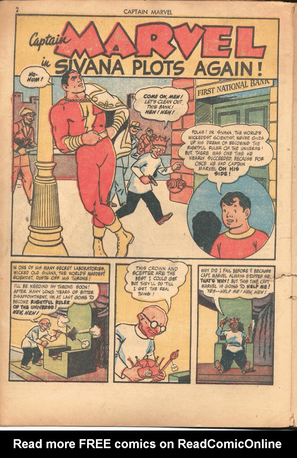 Captain Marvel Adventures issue 54 - Page 3