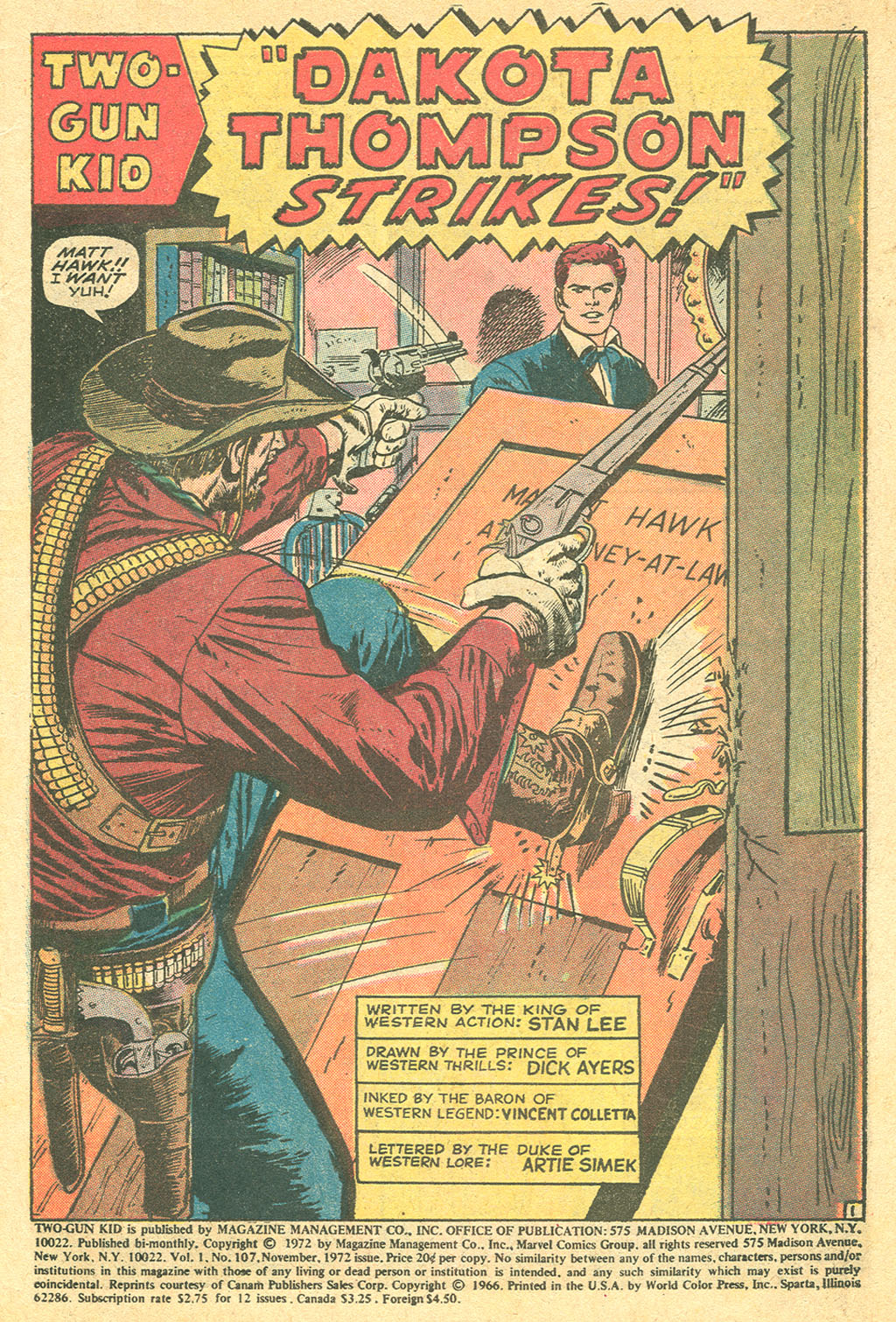 Read online Two-Gun Kid comic -  Issue #107 - 3