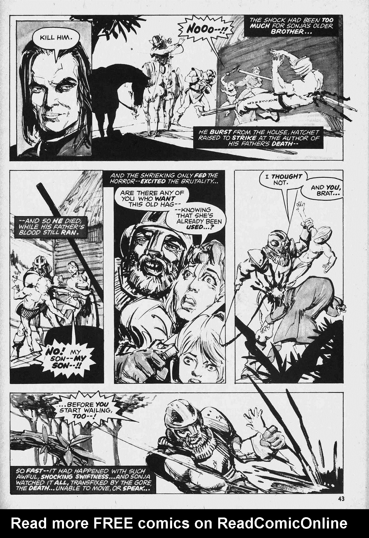 Read online Kull and the Barbarians comic -  Issue #3 - 43