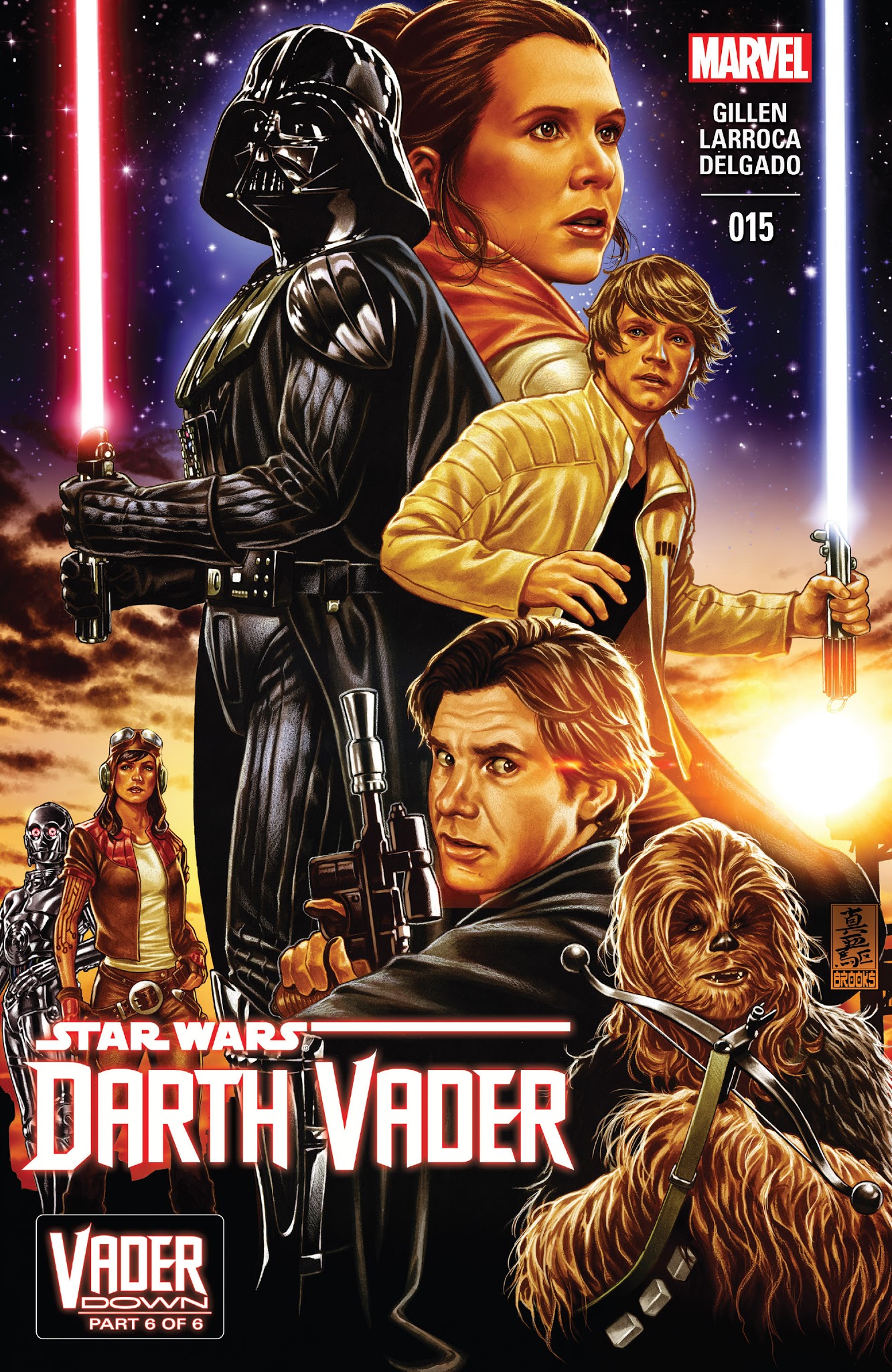 Read online Star Wars: Vader Down comic -  Issue # TPB - 126