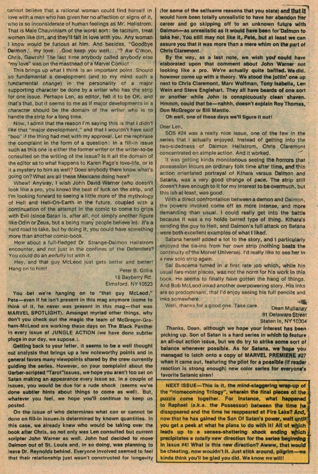 Read online Son of Satan comic -  Issue #2 - 20