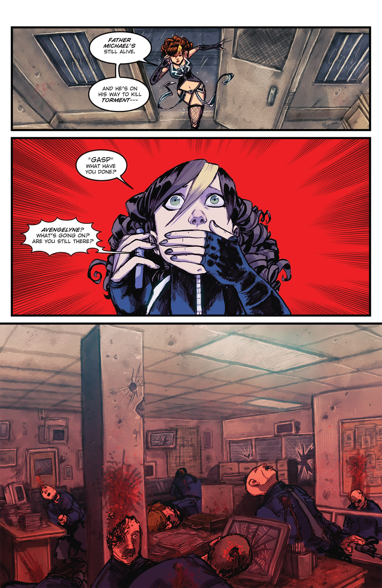 Read online Avengelyne (2011) comic -  Issue #6 - 20