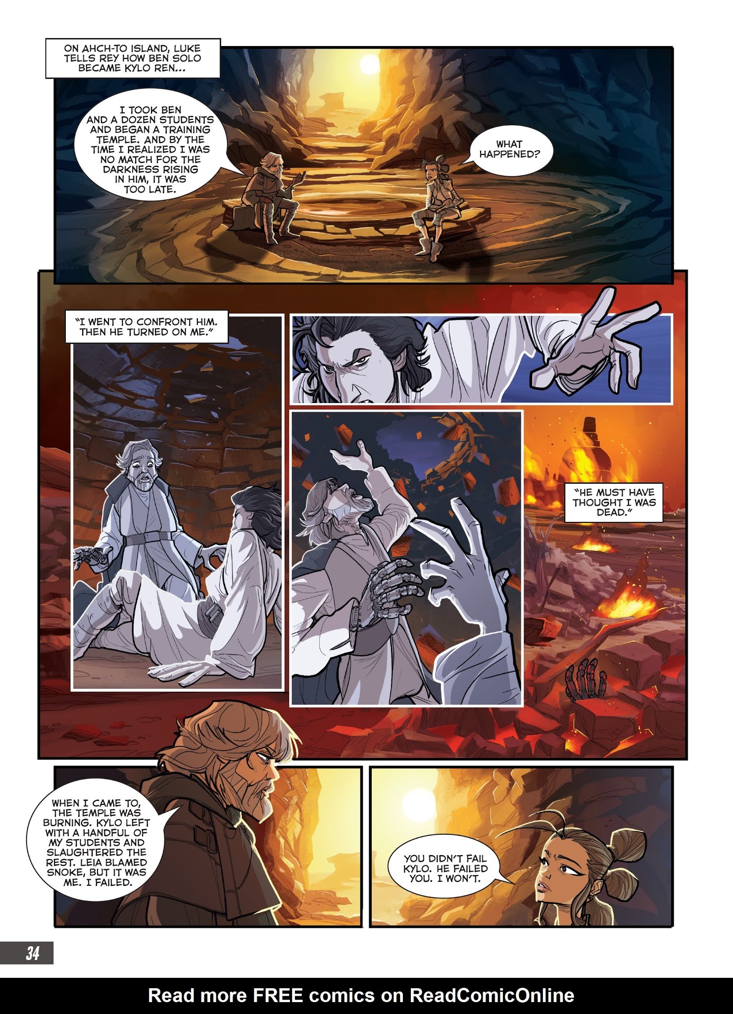 Read online Star Wars: The Last Jedi Graphic Novel Adaptation comic -  Issue # TPB - 36