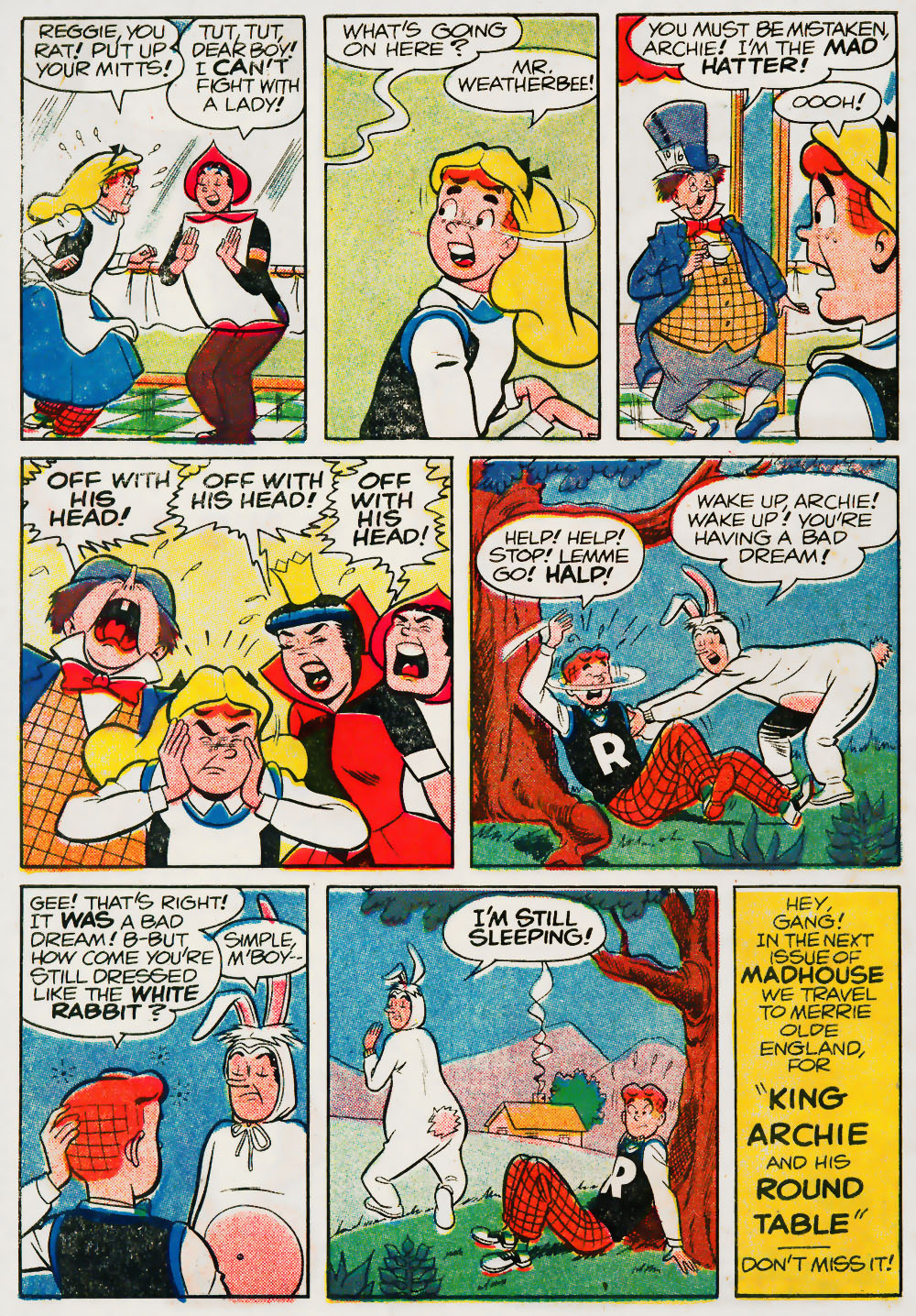 Read online Archie's Madhouse comic -  Issue #5 - 6