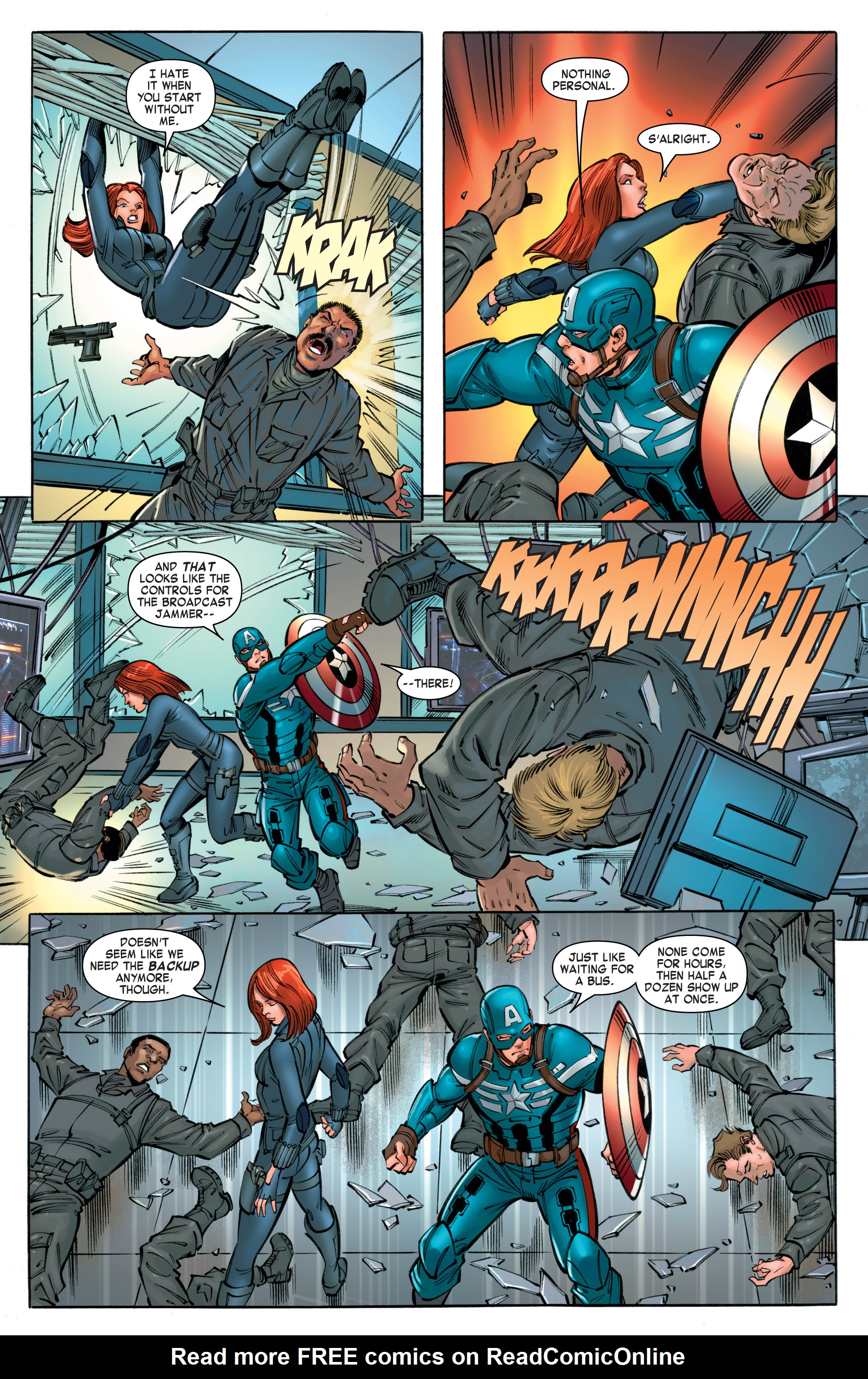 Read online Captain America: Homecoming comic -  Issue # Full - 15
