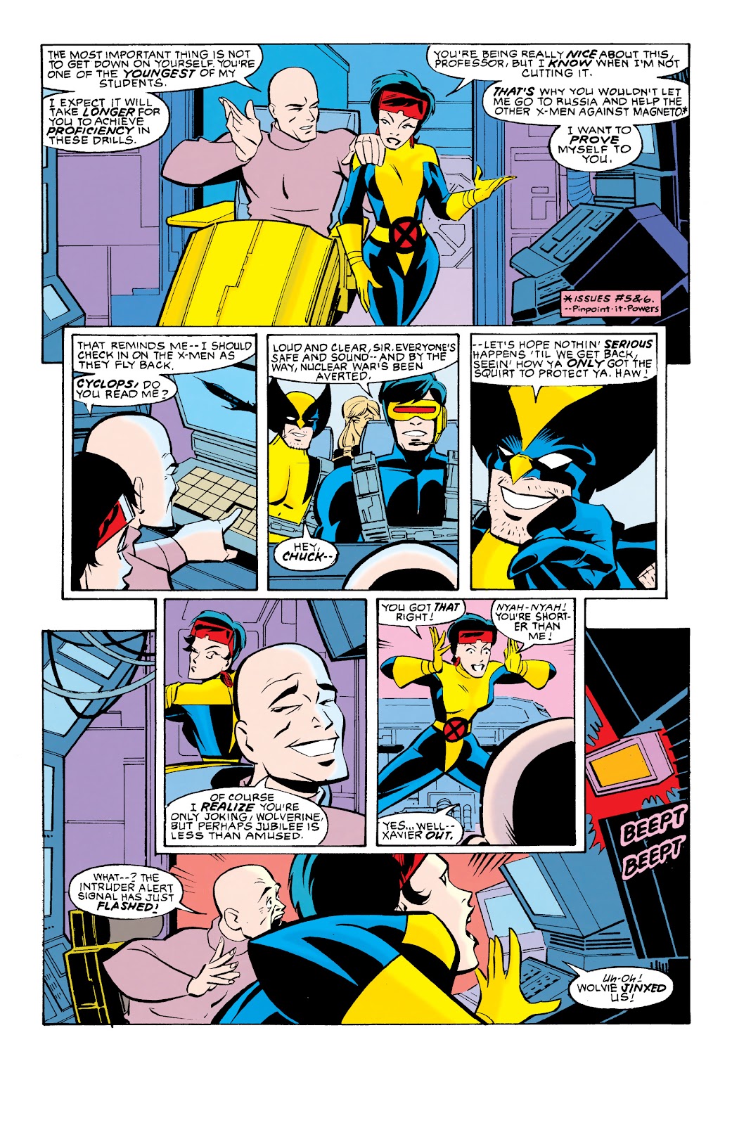 Read online Adventures of the X-Men: Clear and Present Dangers comic -  Issue # TPB - 10