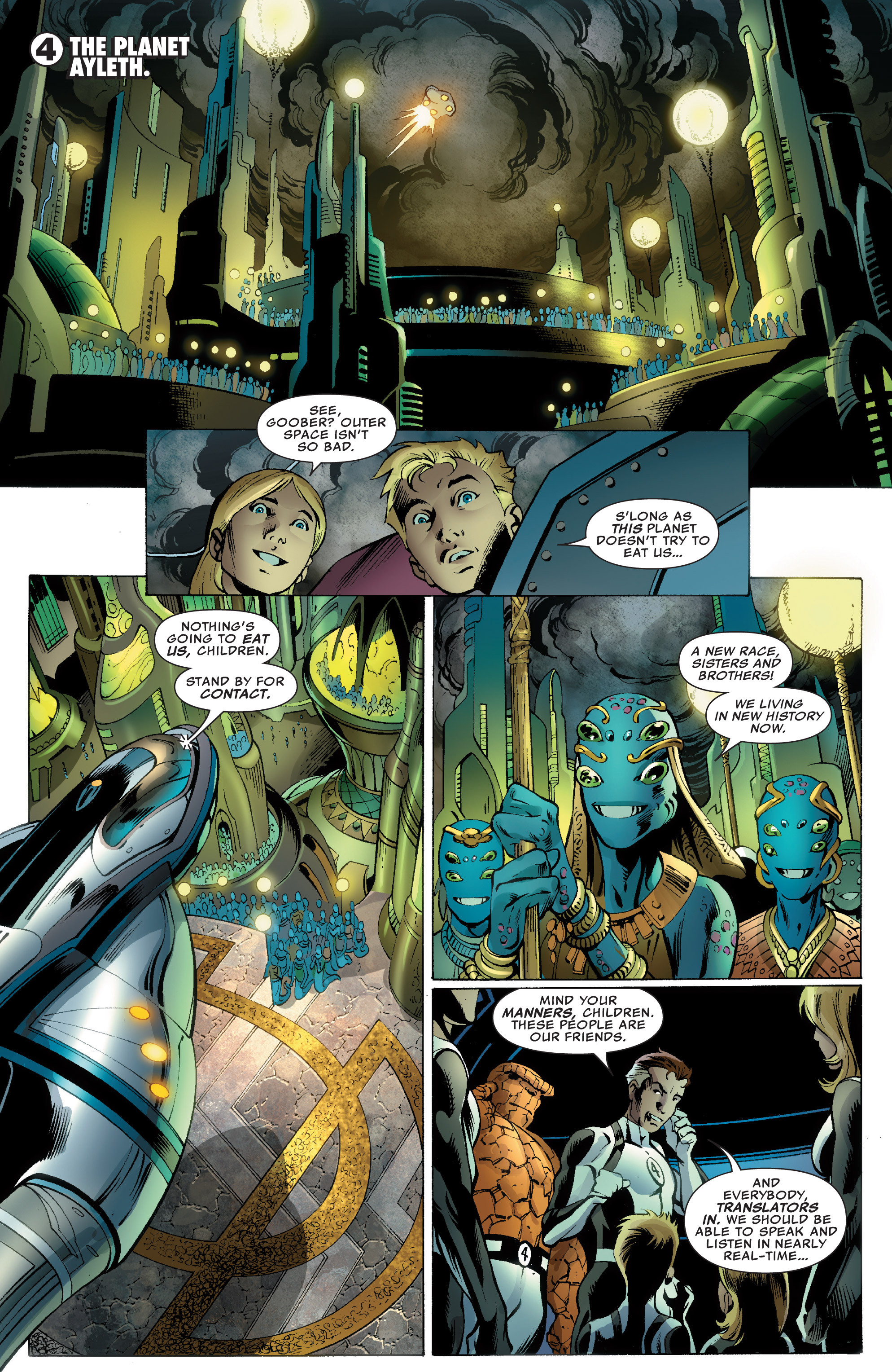 Read online Fantastic Four (2013) comic -  Issue #4 - 6