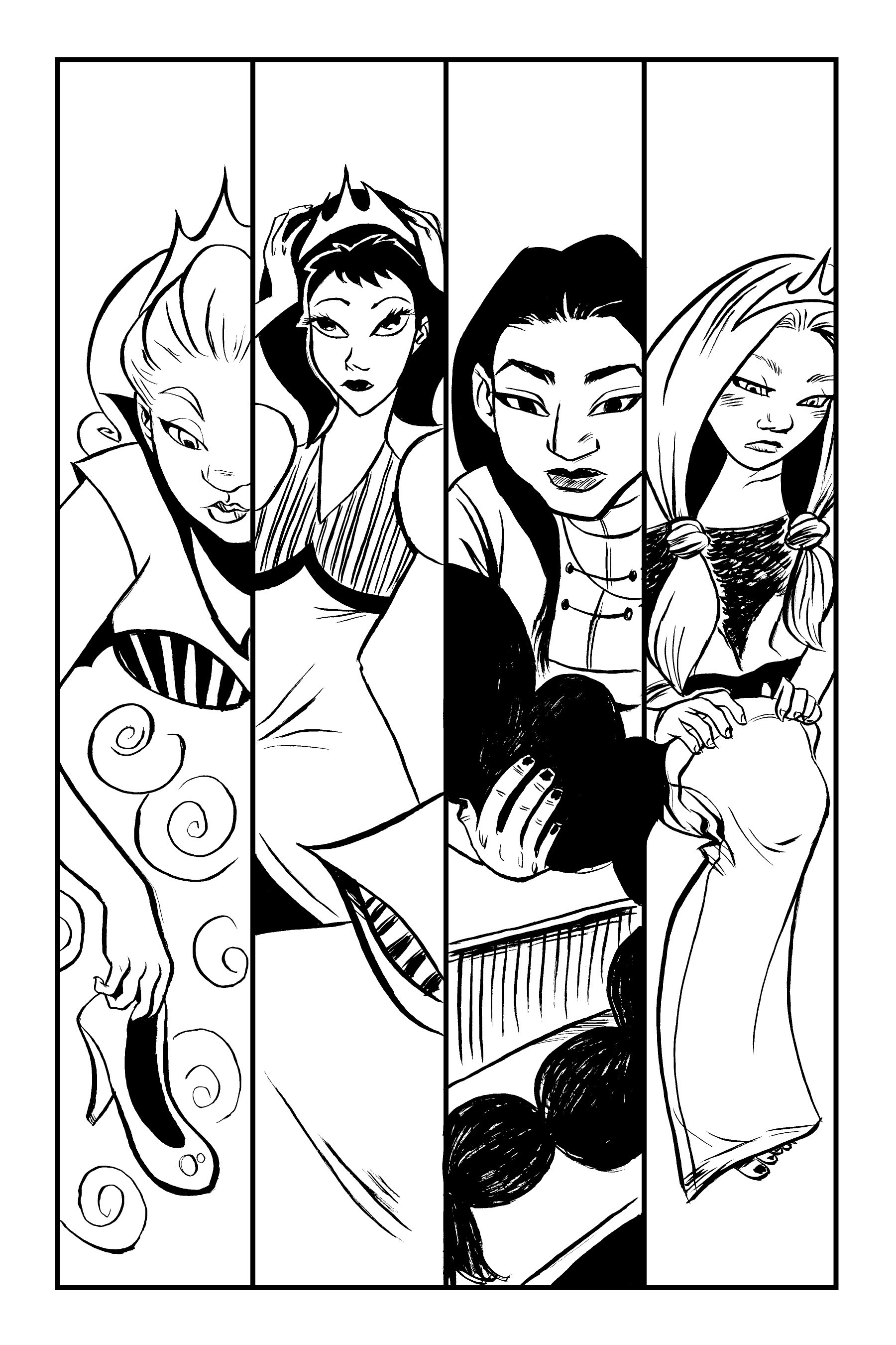 Read online Part-Time Princesses comic -  Issue # TPB (Part 1) - 35