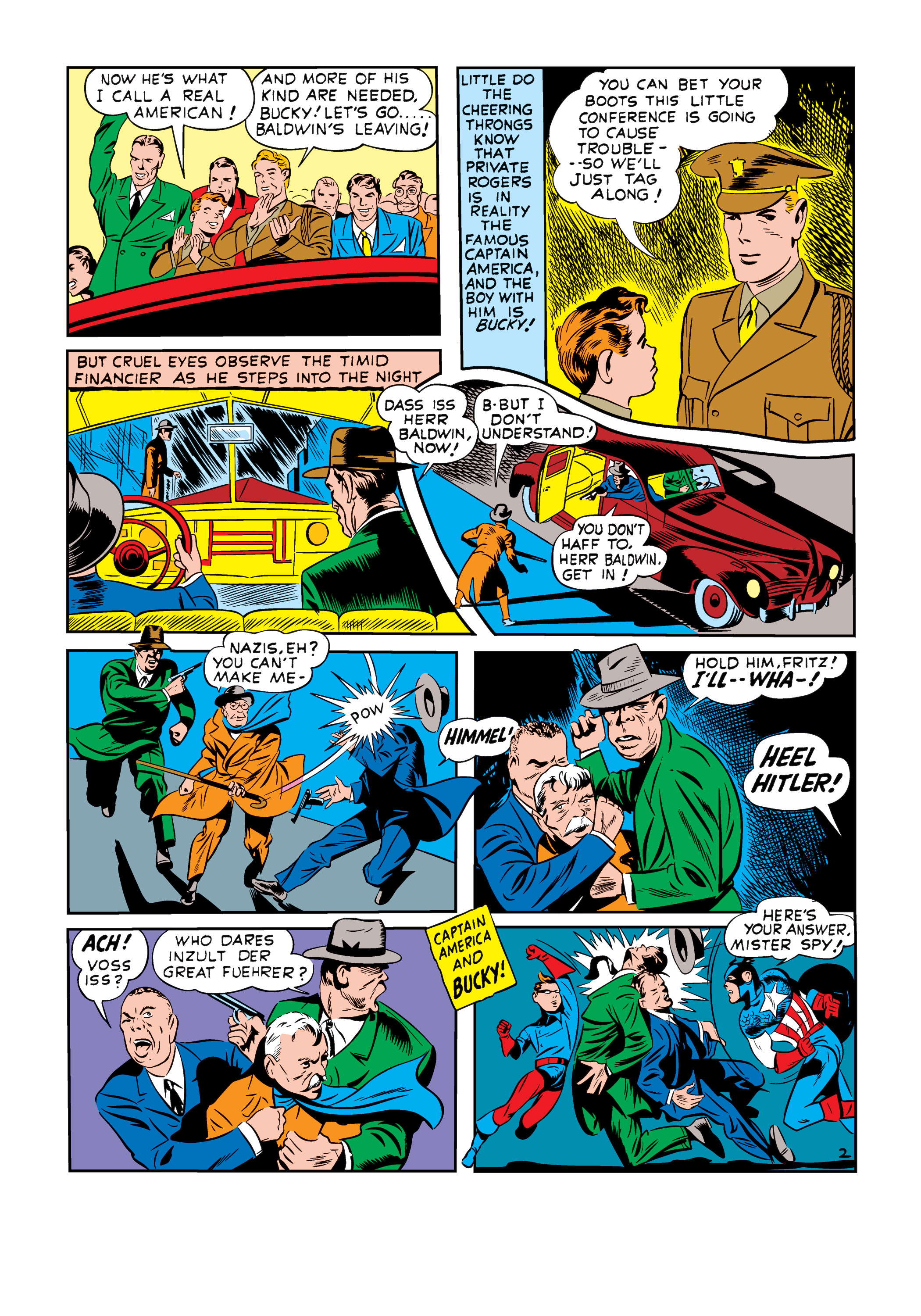 Read online Marvel Masterworks: Golden Age Captain America comic -  Issue # TPB 1 (Part 1) - 95