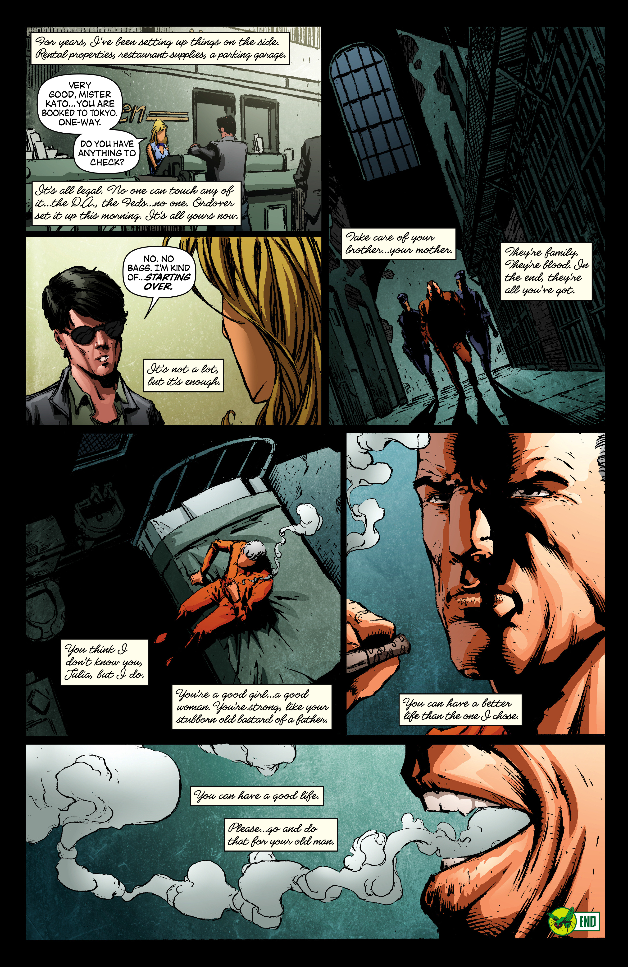 Read online Green Hornet: Blood Ties comic -  Issue #4 - 23