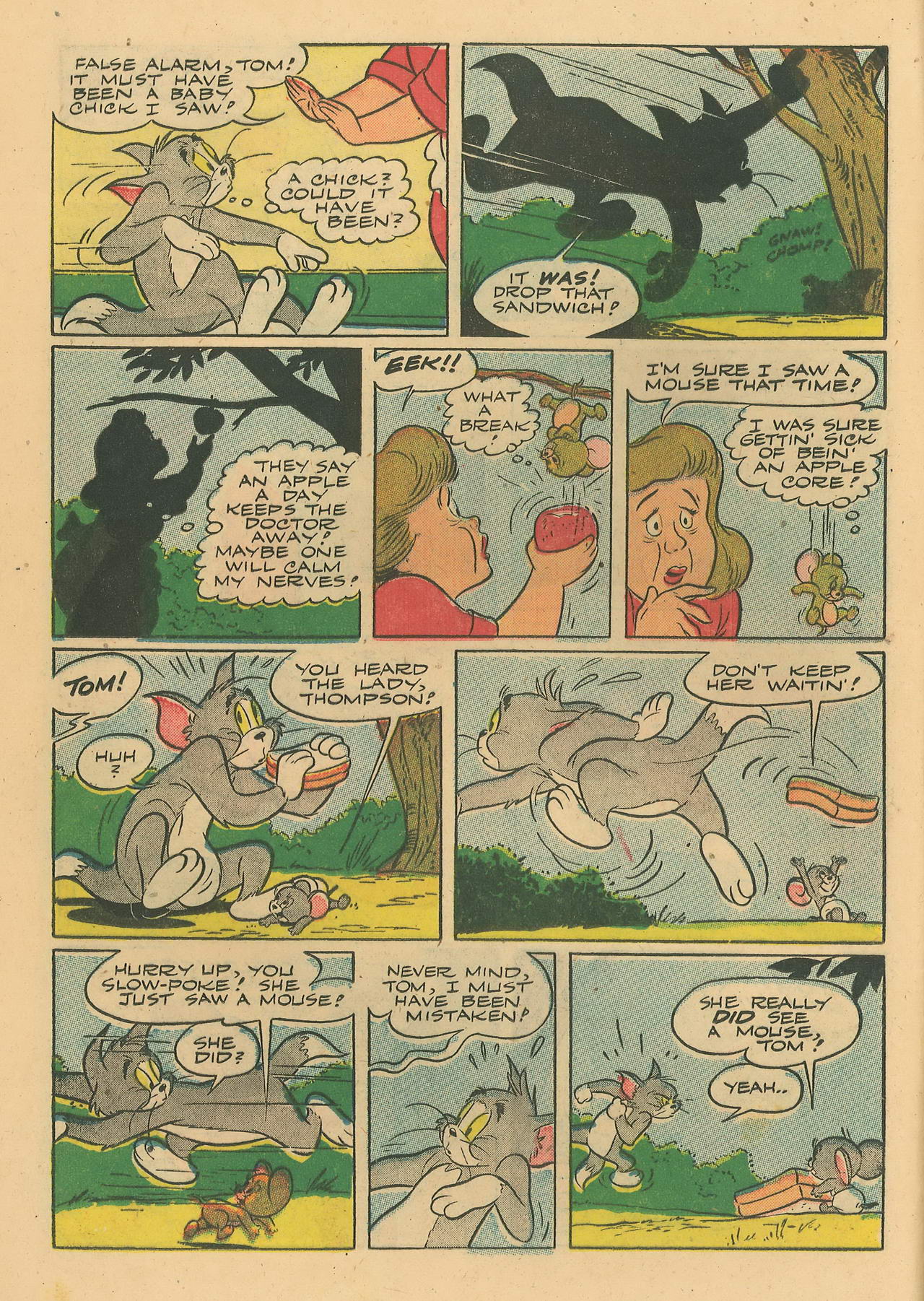 Read online Tom & Jerry Comics comic -  Issue #118 - 8