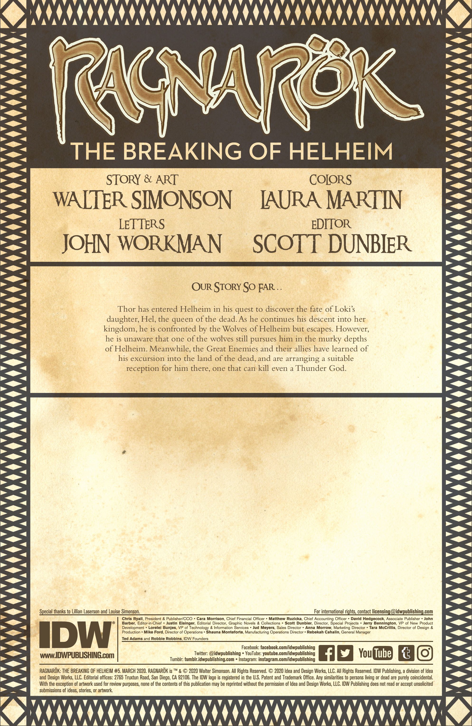 Read online Ragnarok: The Breaking of Helheim comic -  Issue #5 - 2